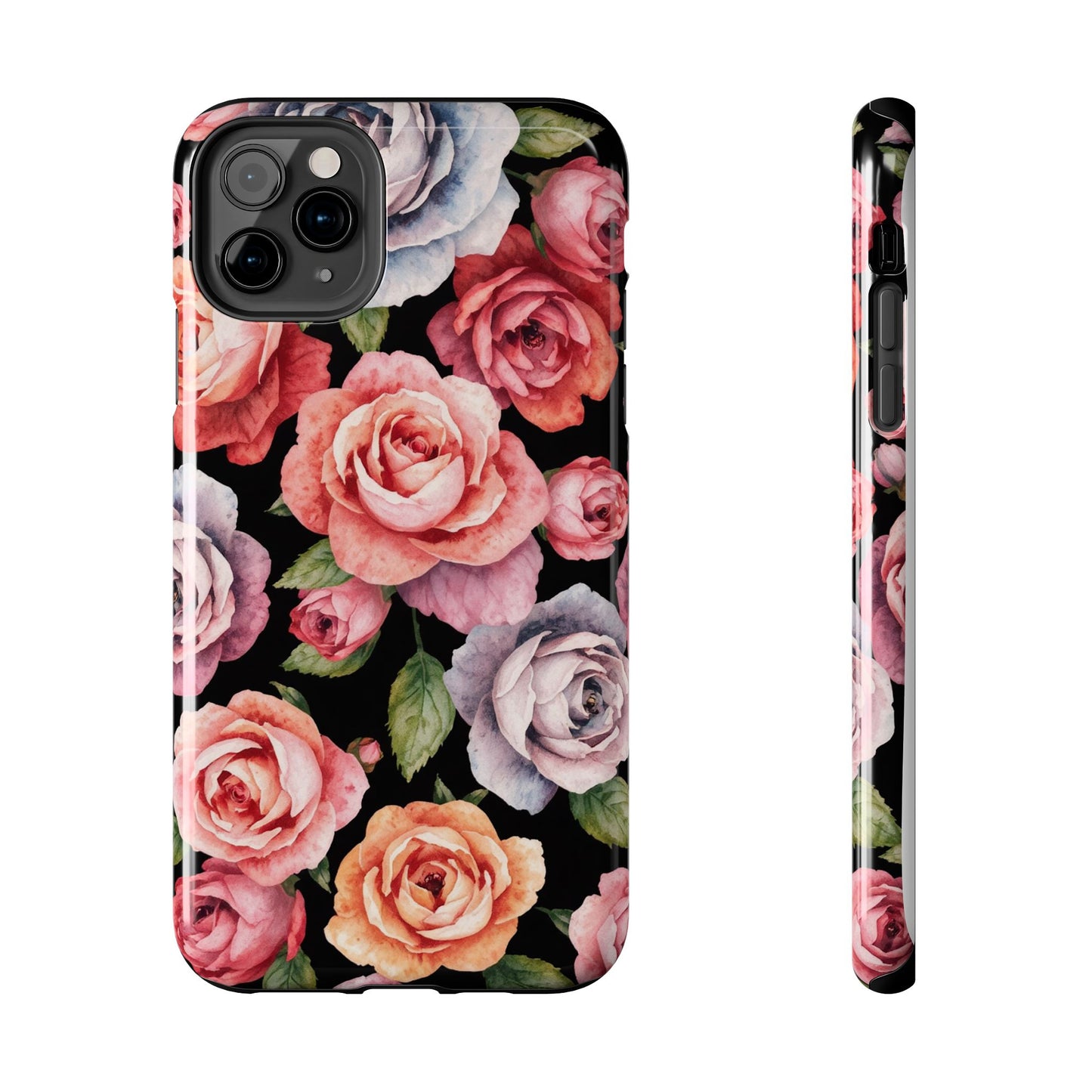 Elegant Floral Tough Phone Case - Perfect for Nature Lovers - for iPhone