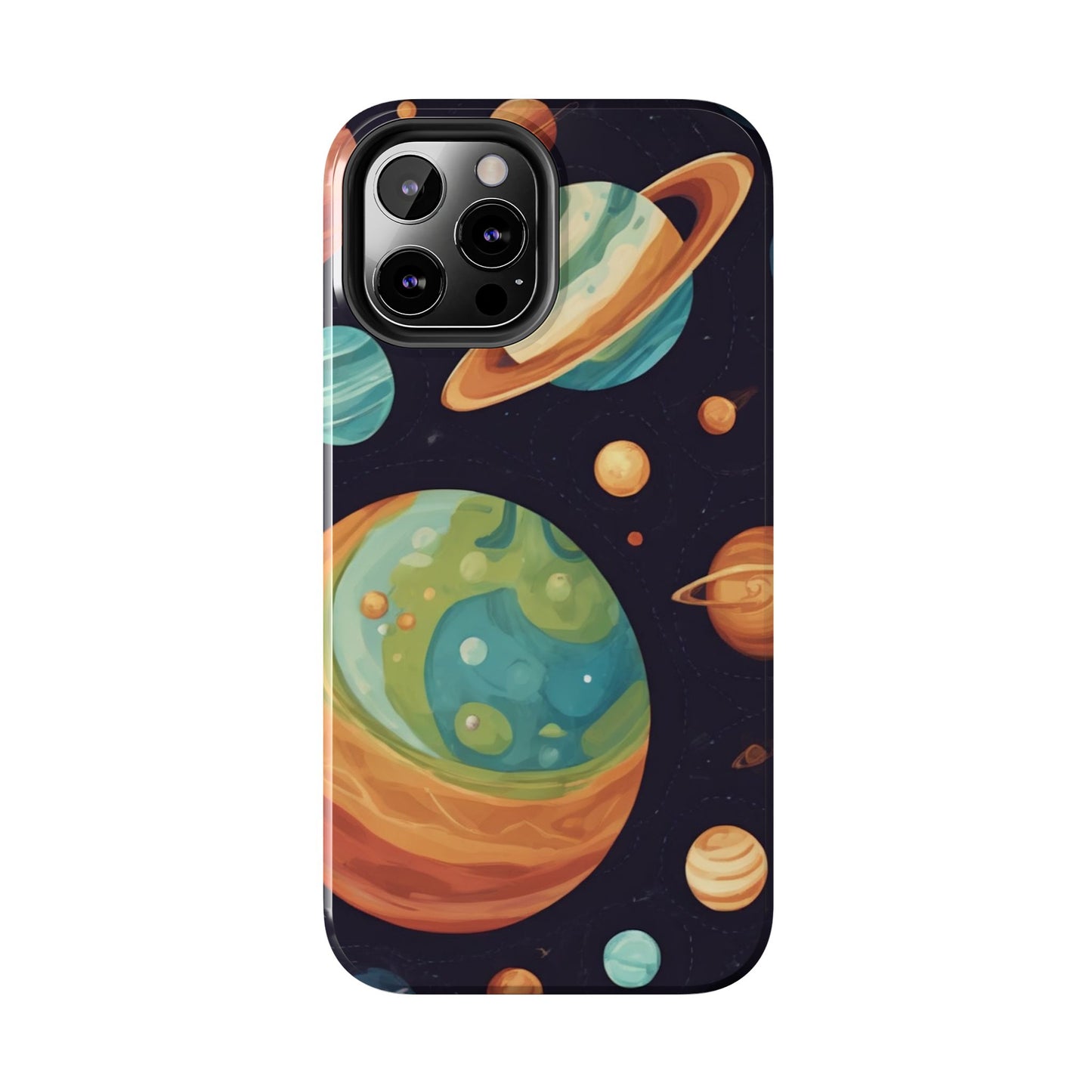 Cosmic Planet Phone Case - Durable Tough Protector for Space Lovers - for iPhone