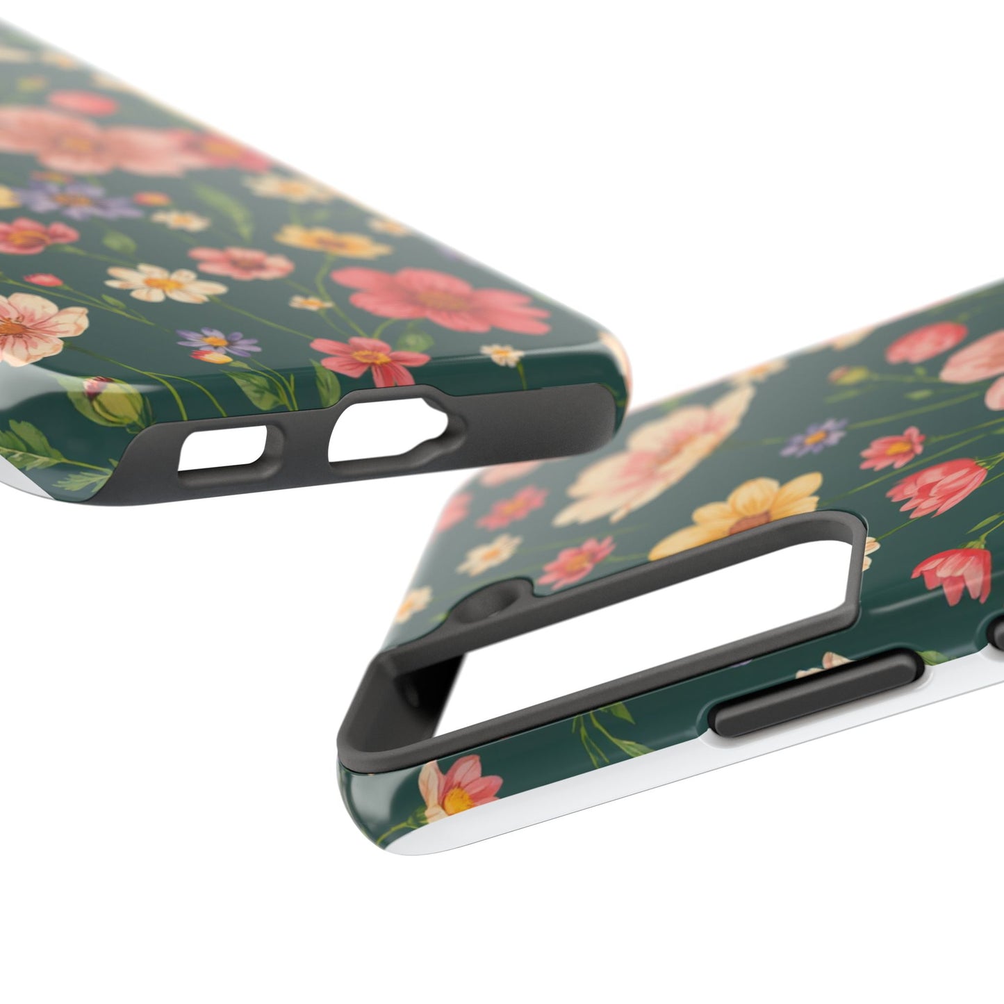 Vintage Spring Flowers Tough Phone Case - Durable Protection for iPhone