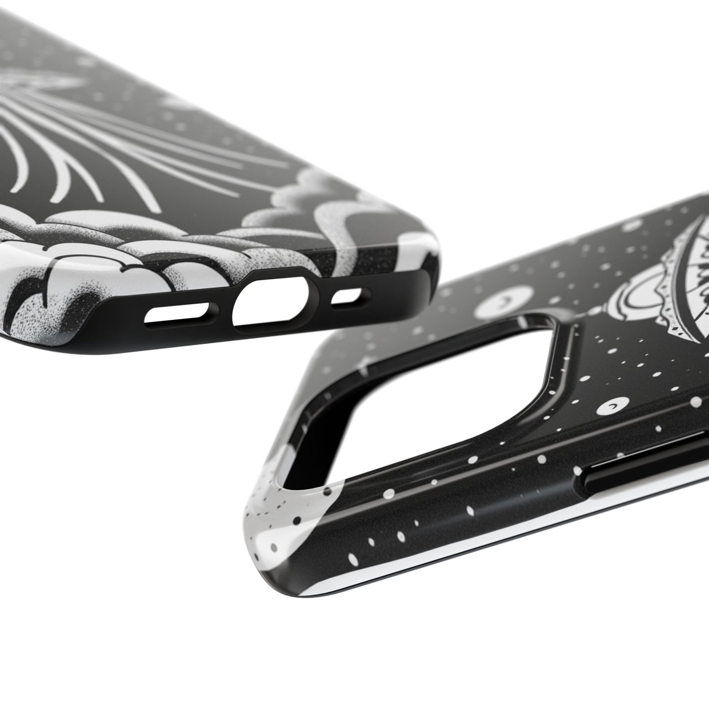 Galaxy UFO Tough Phone Case - Durable Protection with Unique Space Design