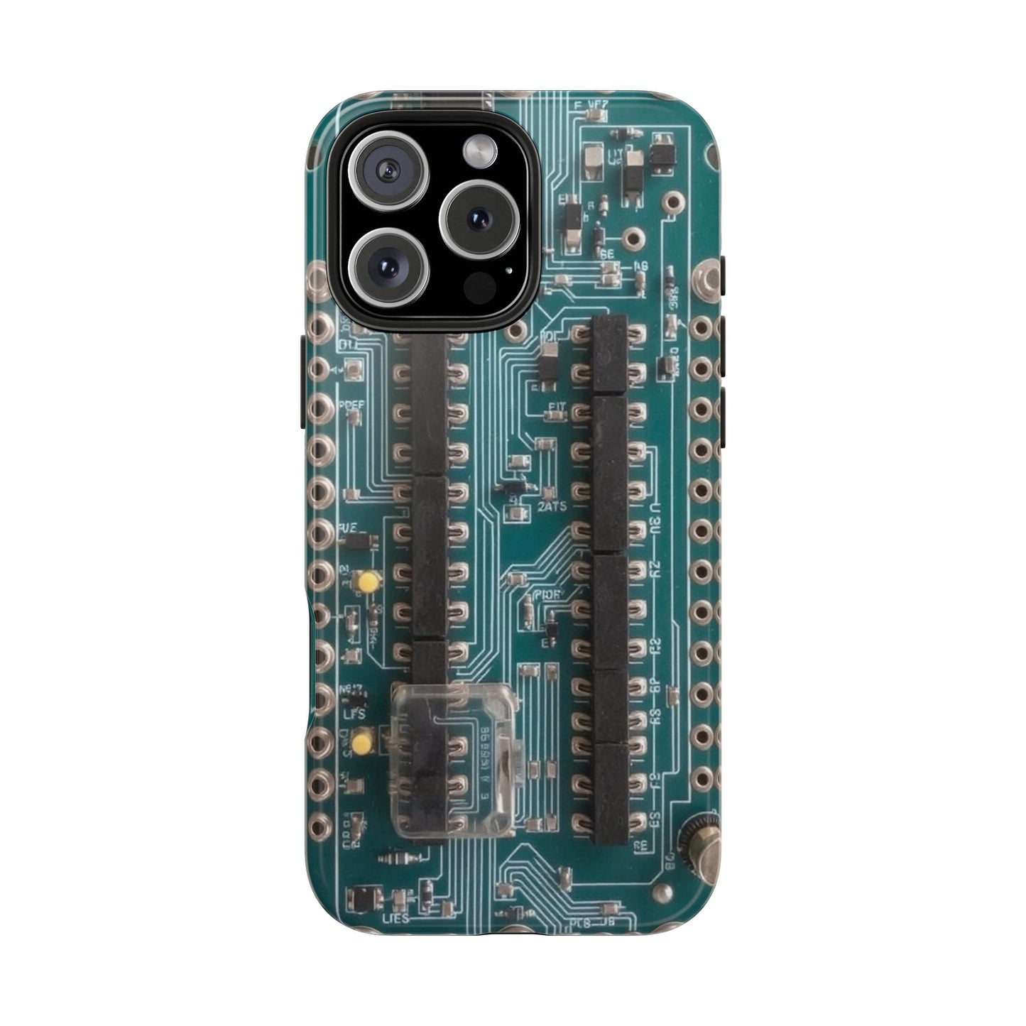 Old Circuits Design Tough Phone Case - for iPhone