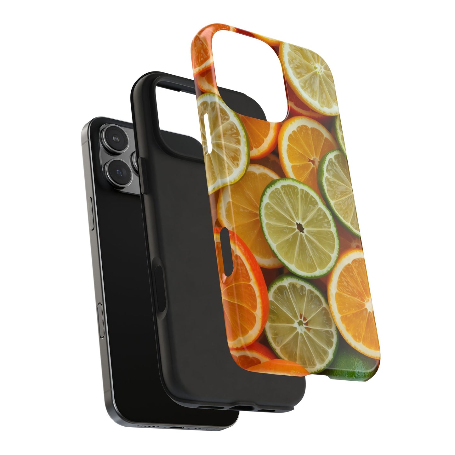 Citrus Slice Tough Phone Case – Vibrant Fruit Design for Summer Fun