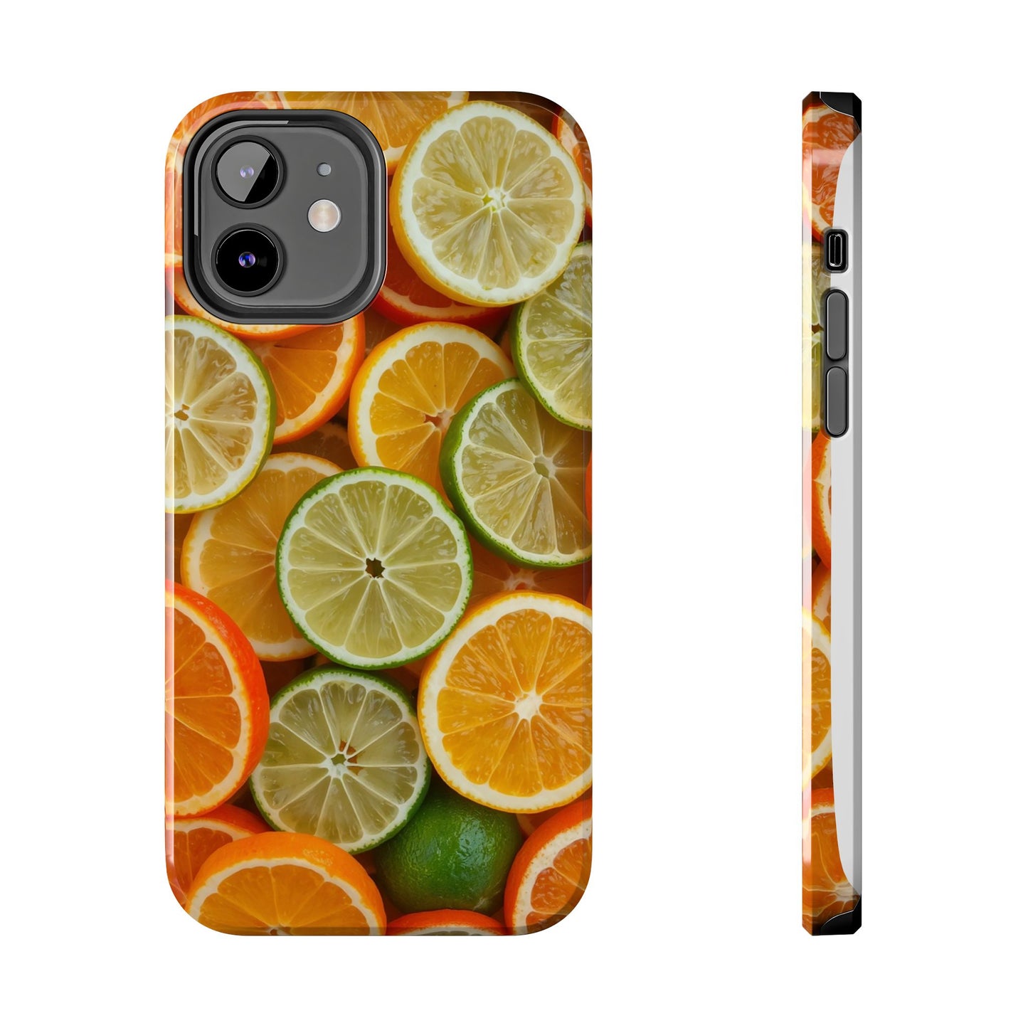 Citrus Slice Tough Phone Case – Vibrant Fruit Design for Summer Fun