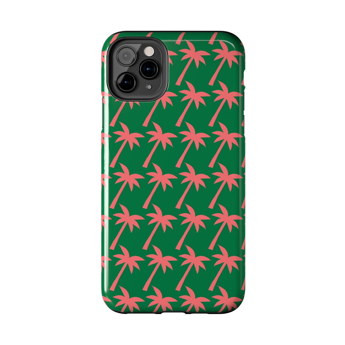 Tropical Palm Pattern for Beach Lovers - Tough Phone Case - for iPhone