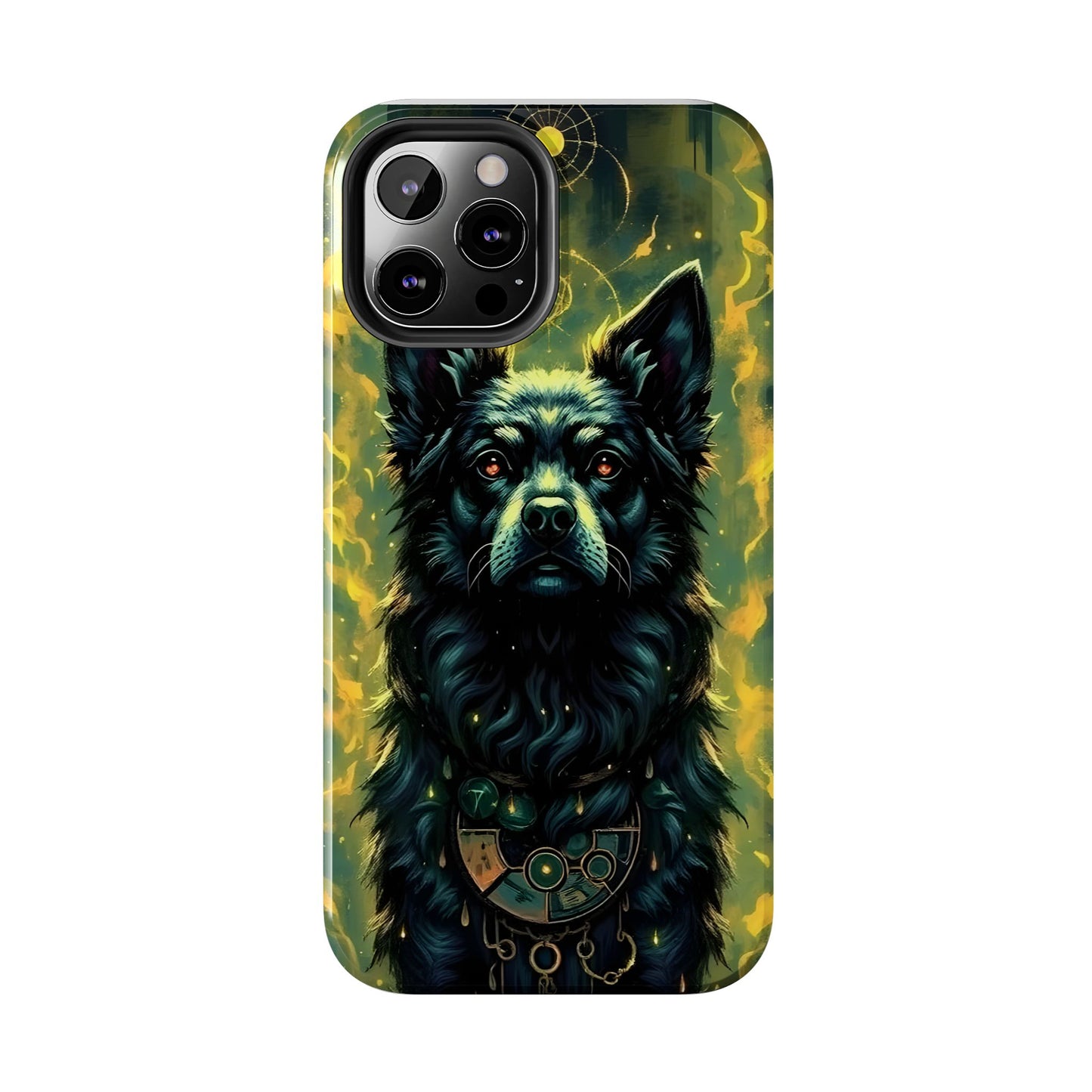 Mystical Dog Tribe Phone Case - Tough and Stylish for Pet Lovers - for iPhone