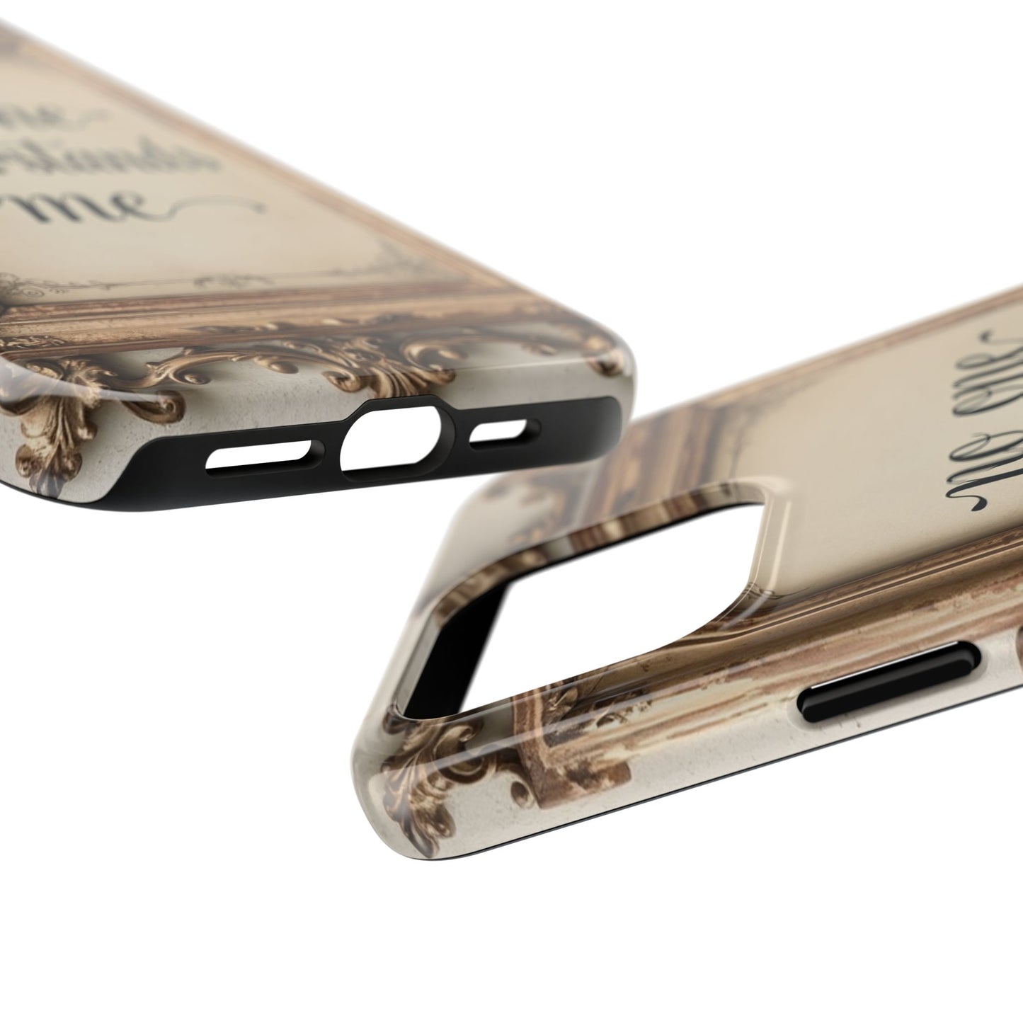 Personalized Tough Phone Case - "No One Understands Me" Design