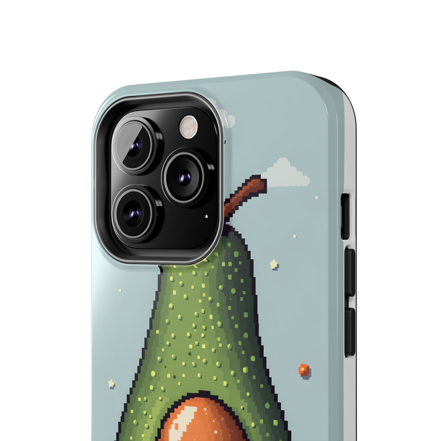 Pixel Avocado Tough Phone Case - Perfect for Foodies & Nature Lovers - for iPhone