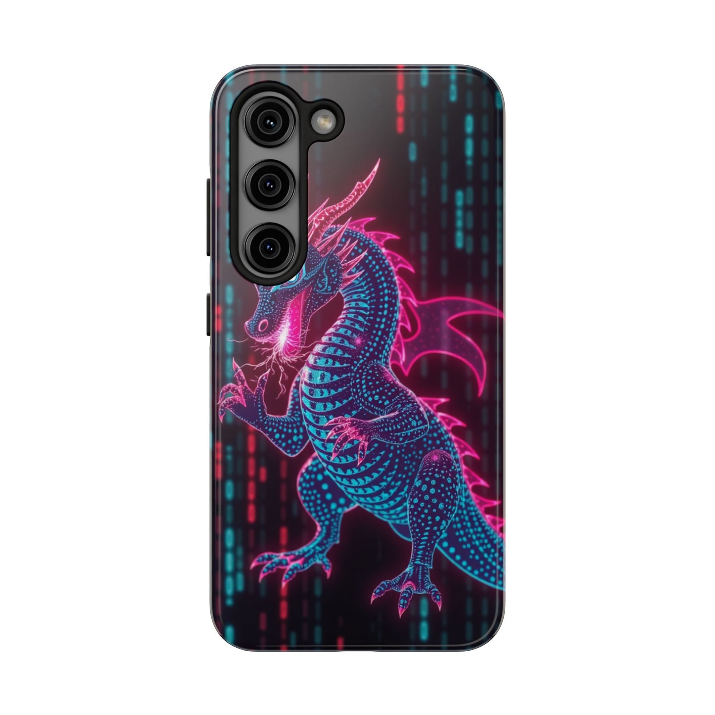 Electrifying Dragon Phone Case - Tough, Stylish Protection for Fantasy Lovers