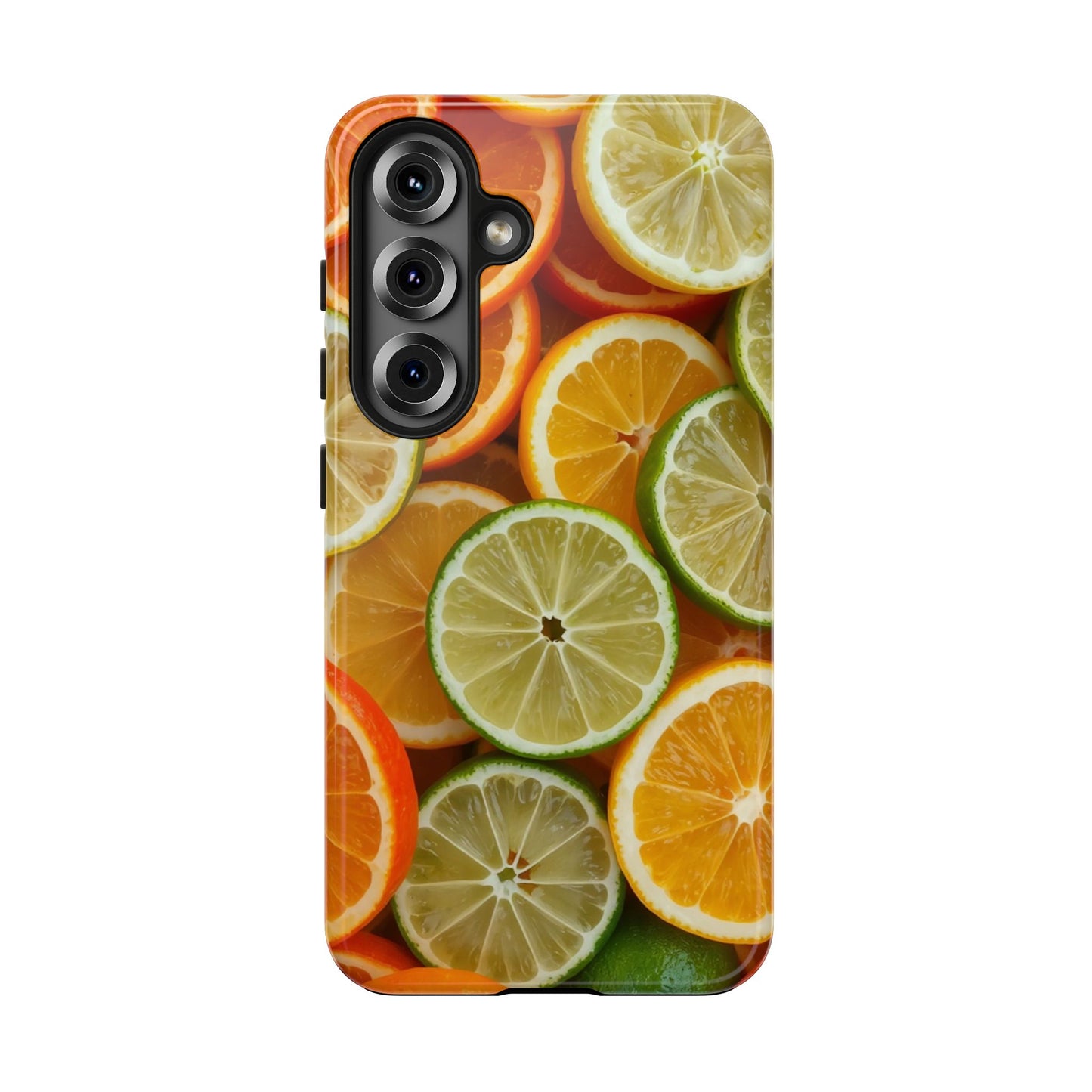Citrus Slice Tough Phone Case – Vibrant Fruit Design for Summer Fun
