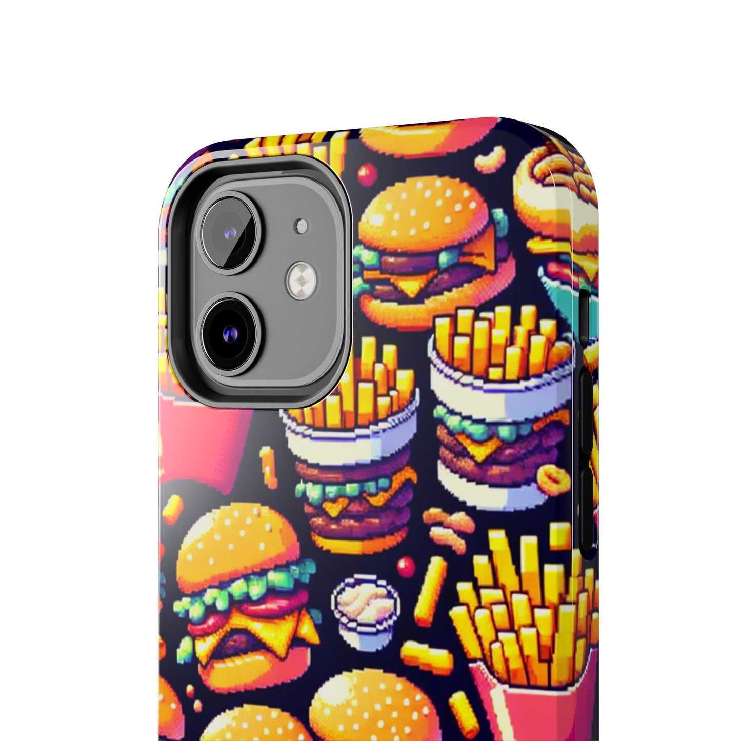 Retro Fast Food Phone Case - Tough and Durable - for iPhone