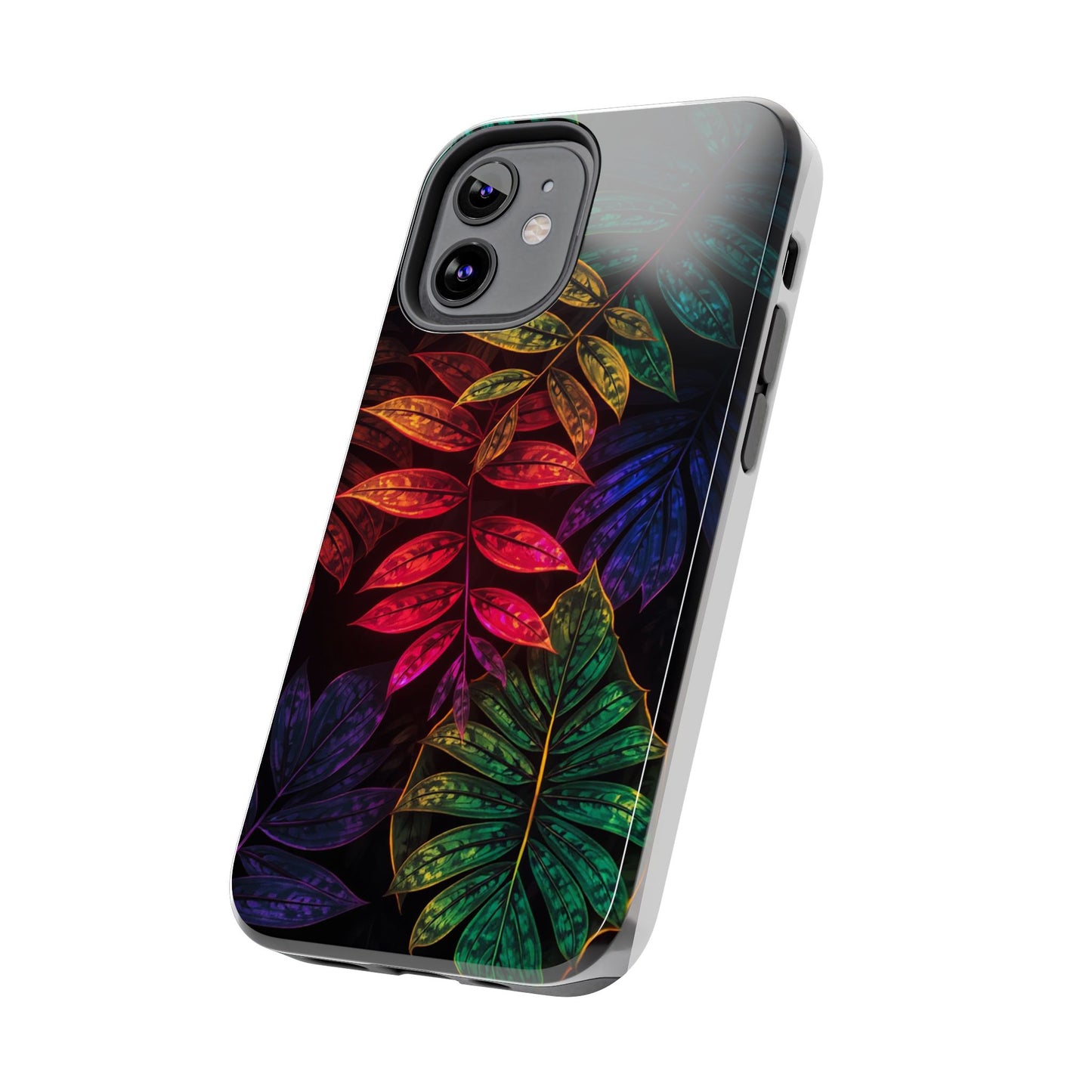 Vibrant Tropical Leaf Tough Phone Case