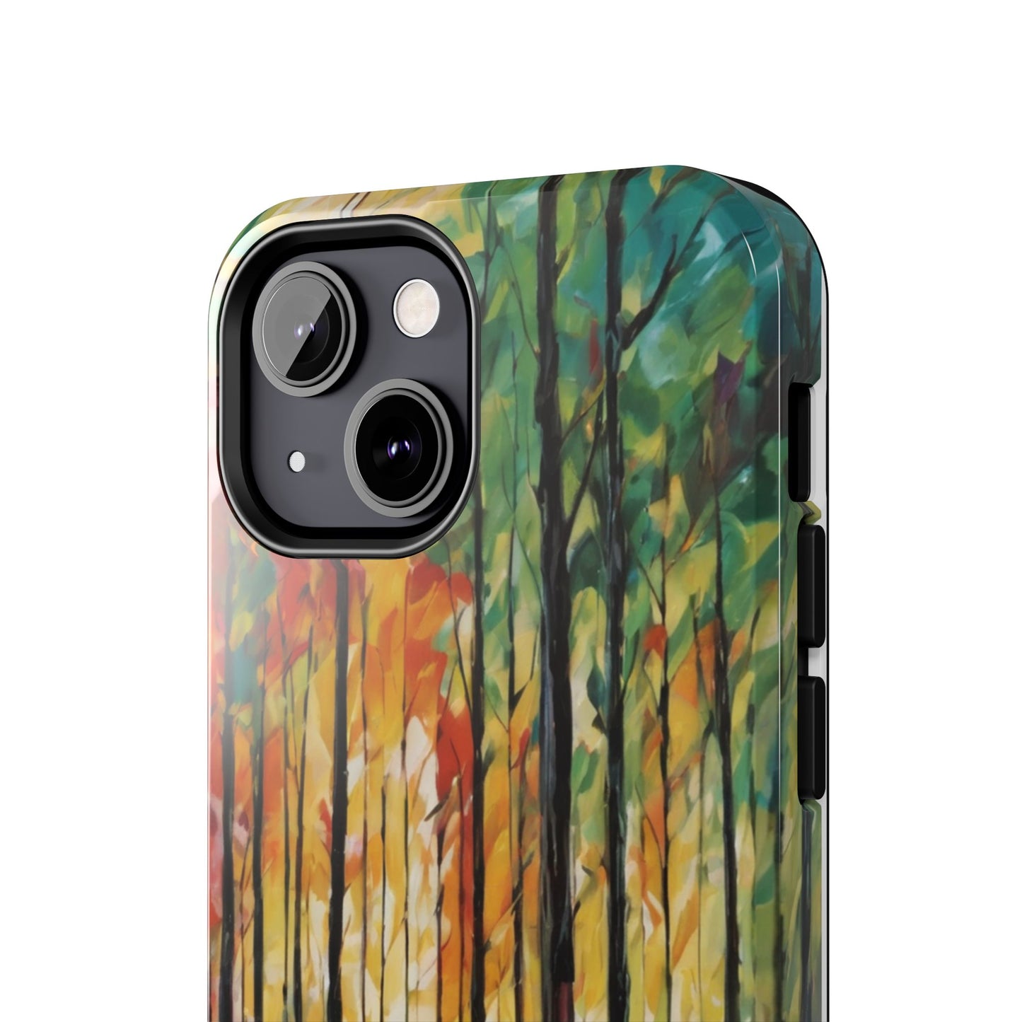 Autumn Forest Tough Phone Case - Colorful Nature Design - for iPhone