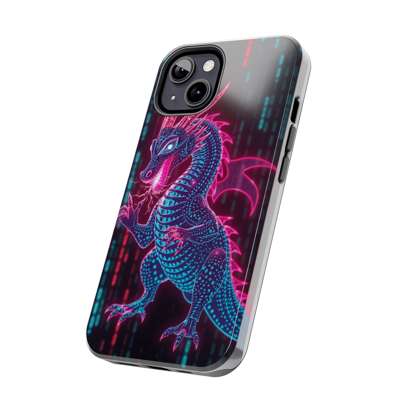 Electrifying Dragon Phone Case - Tough, Stylish Protection for Fantasy Lovers