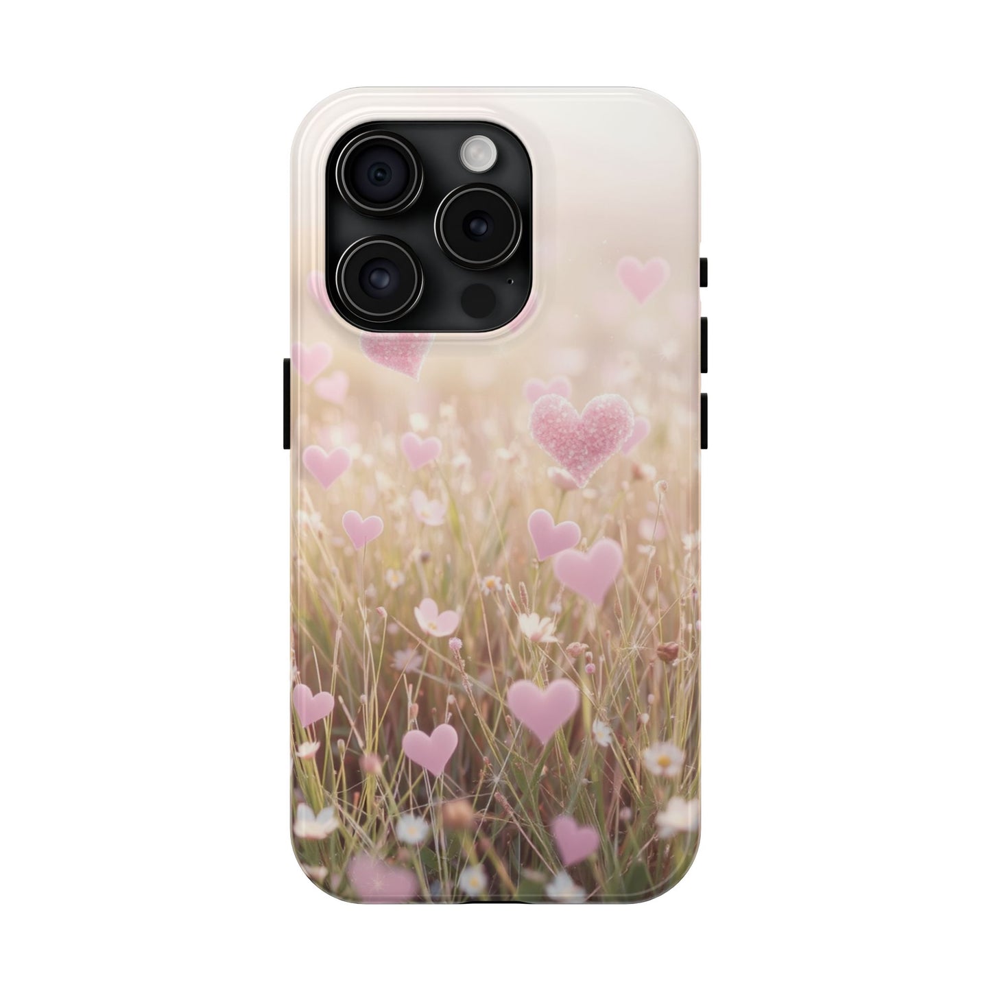 Romantic Hearts Tough Phone Case - Perfect for Lovers and Celebrations