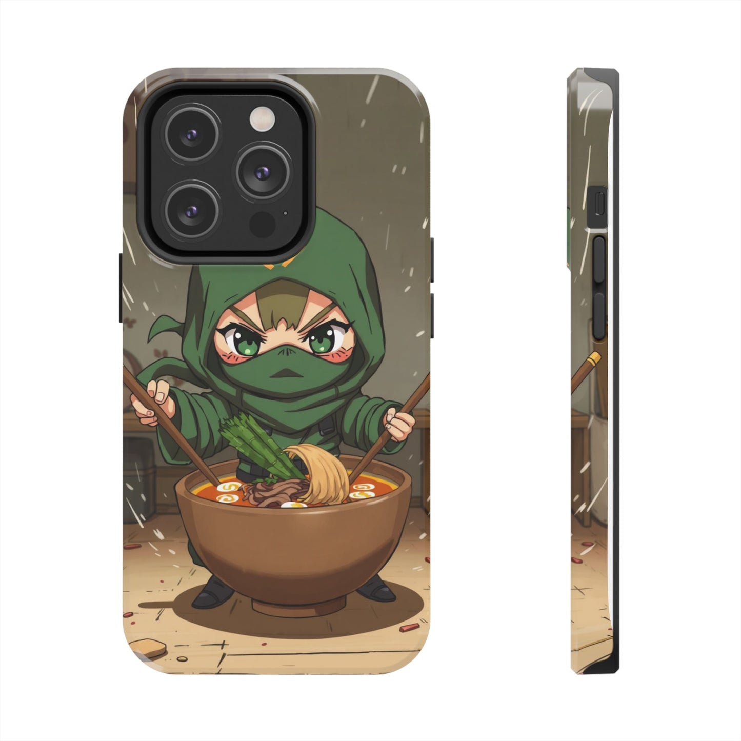 Ninja Chef Tough Phone Case - Fun & Durable Design for Foodies