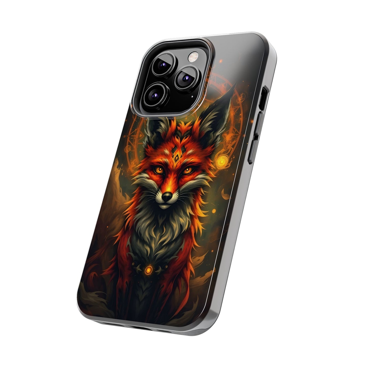 Mystical Fox Tough Phone Case - Durable Protection with Enchanting Design - for iPhone