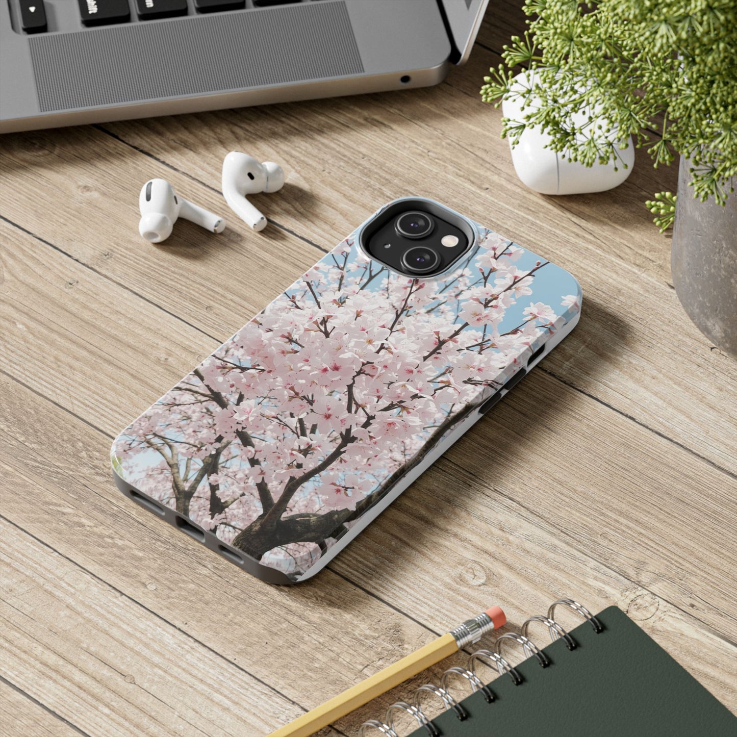 Cherry Blossom Tough Phone Case - Stylish Protection for Spring Lovers