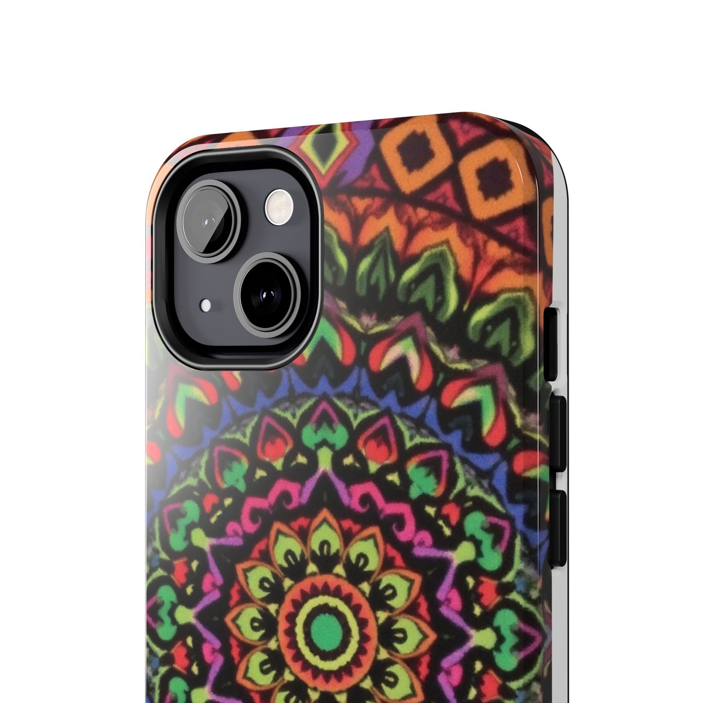 Colorful Mandala Tough Phone Case - Vibrant Designs for Trendy Protection - for iPhone