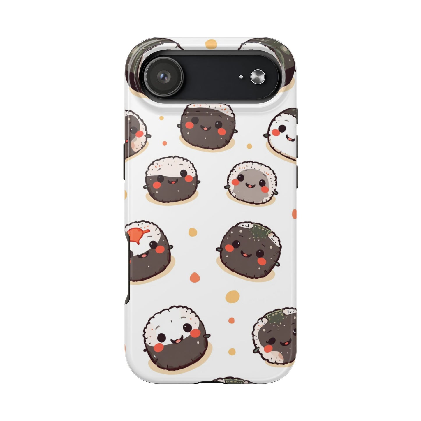 Cute Sushi Tough Phone Case - Kawaii Design for Food Lovers