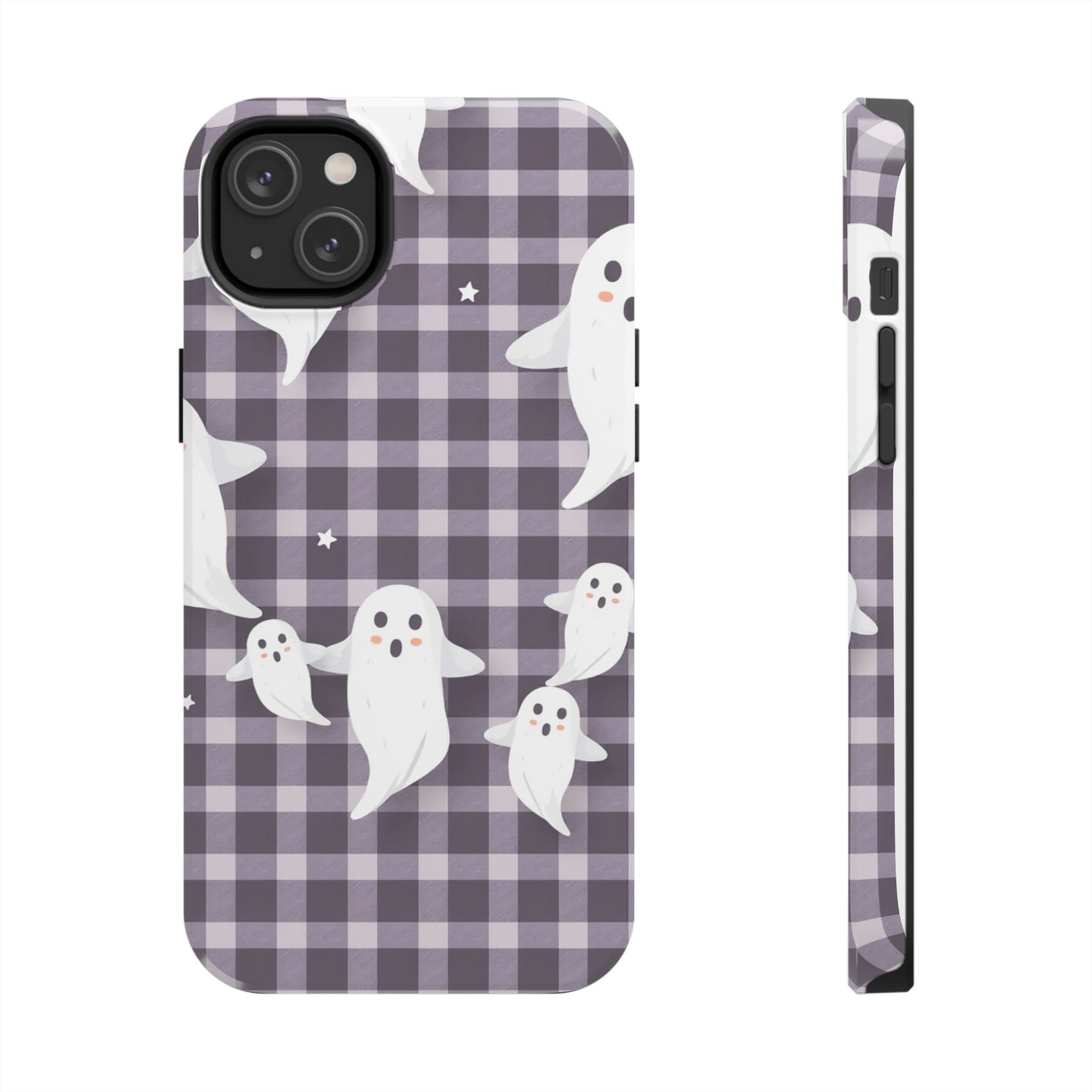 Cute Ghosts Tough Phone Case - Whimsical Halloween Design for Spooky Vibes