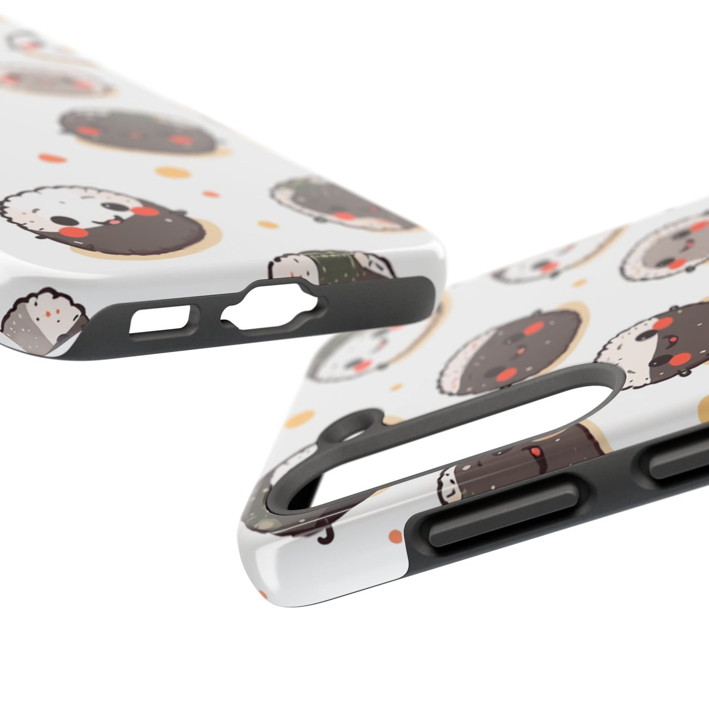 Cute Sushi Tough Phone Case - Kawaii Design for Food Lovers