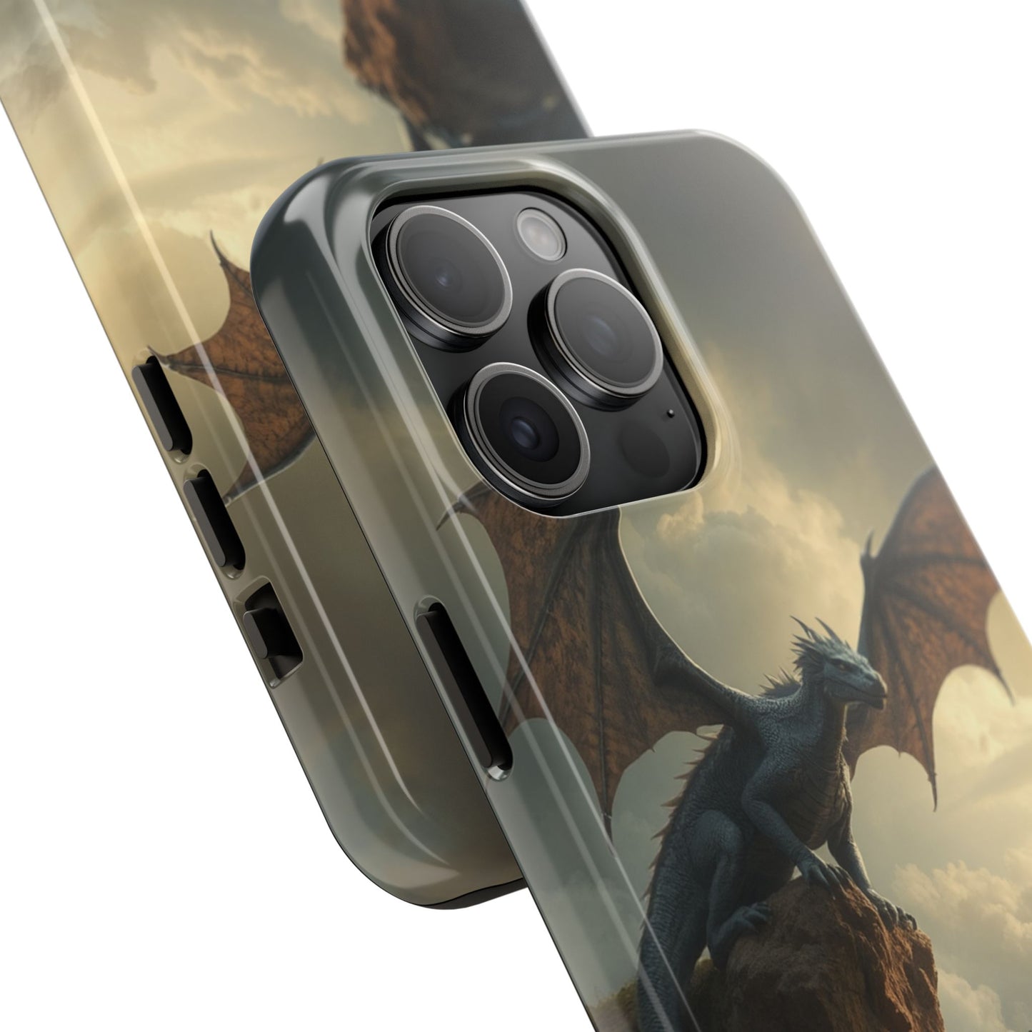 Dragon Fantasy Tough Phone Case - Durable Protection for Adventurers