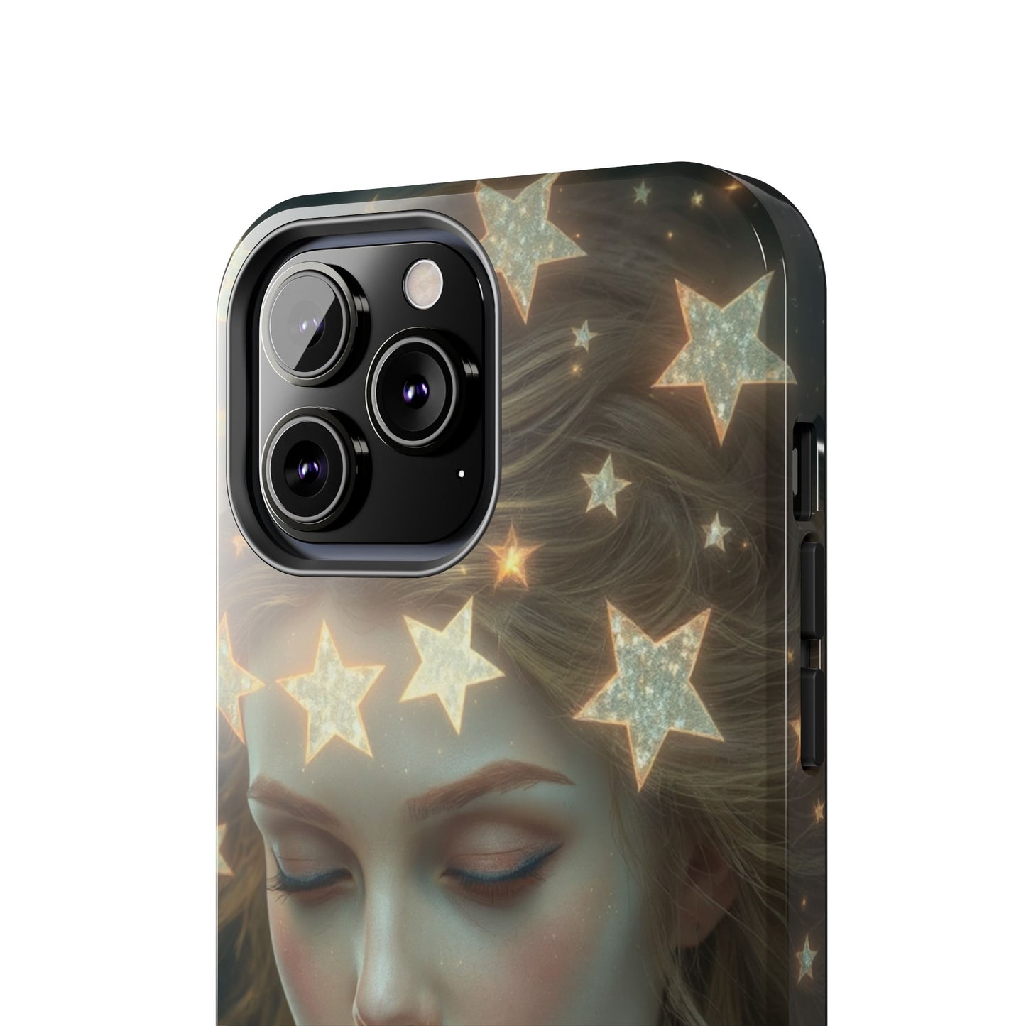 Celestial Dream Tough Phone Case - Artistic Starry Design for Style Enthusiasts