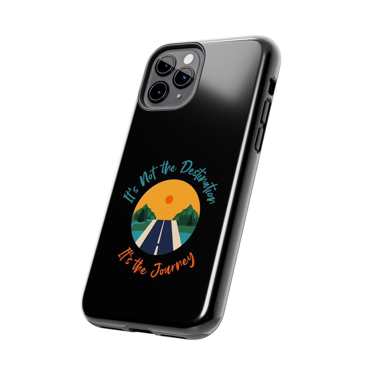 Adventure Quote Phone Case - 'It's Not the Destination, It's the Journey' - for iPhone