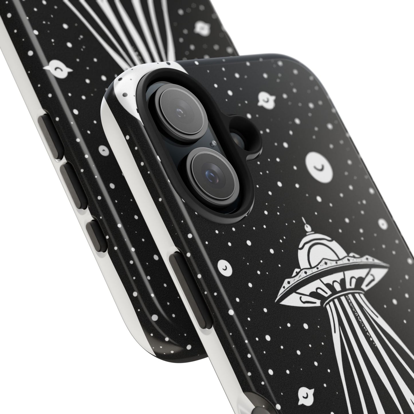 Galaxy UFO Tough Phone Case - Durable Protection with Unique Space Design