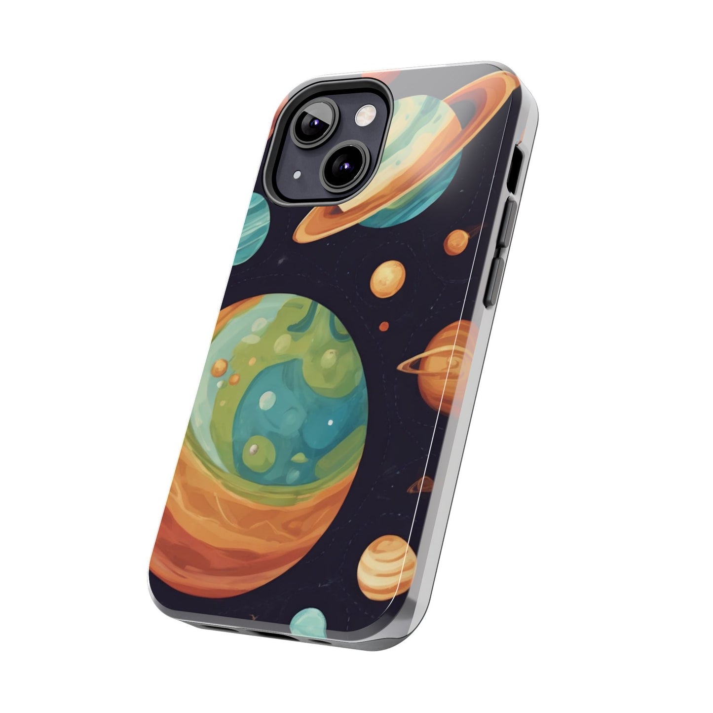 Cosmic Planet Phone Case - Durable Tough Protector for Space Lovers - for iPhone