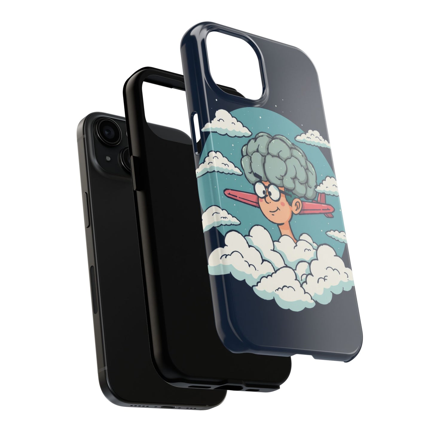 Creative Cloud Phone Case - Quirky Design for Unique Individuals