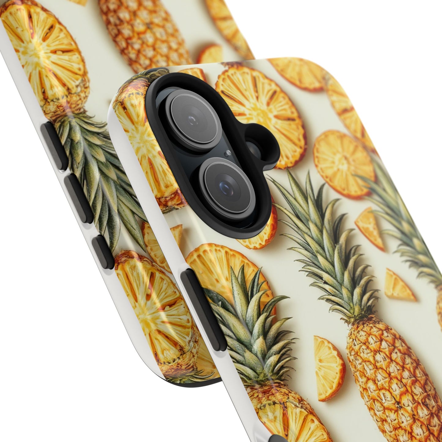 Tropical Pineapple Phone Case - Tough Phone Protector for Summer Vibes