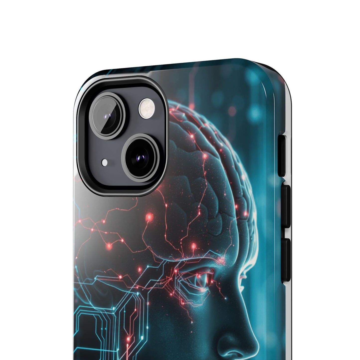 Futuristic Brain Design Tough Phone Case