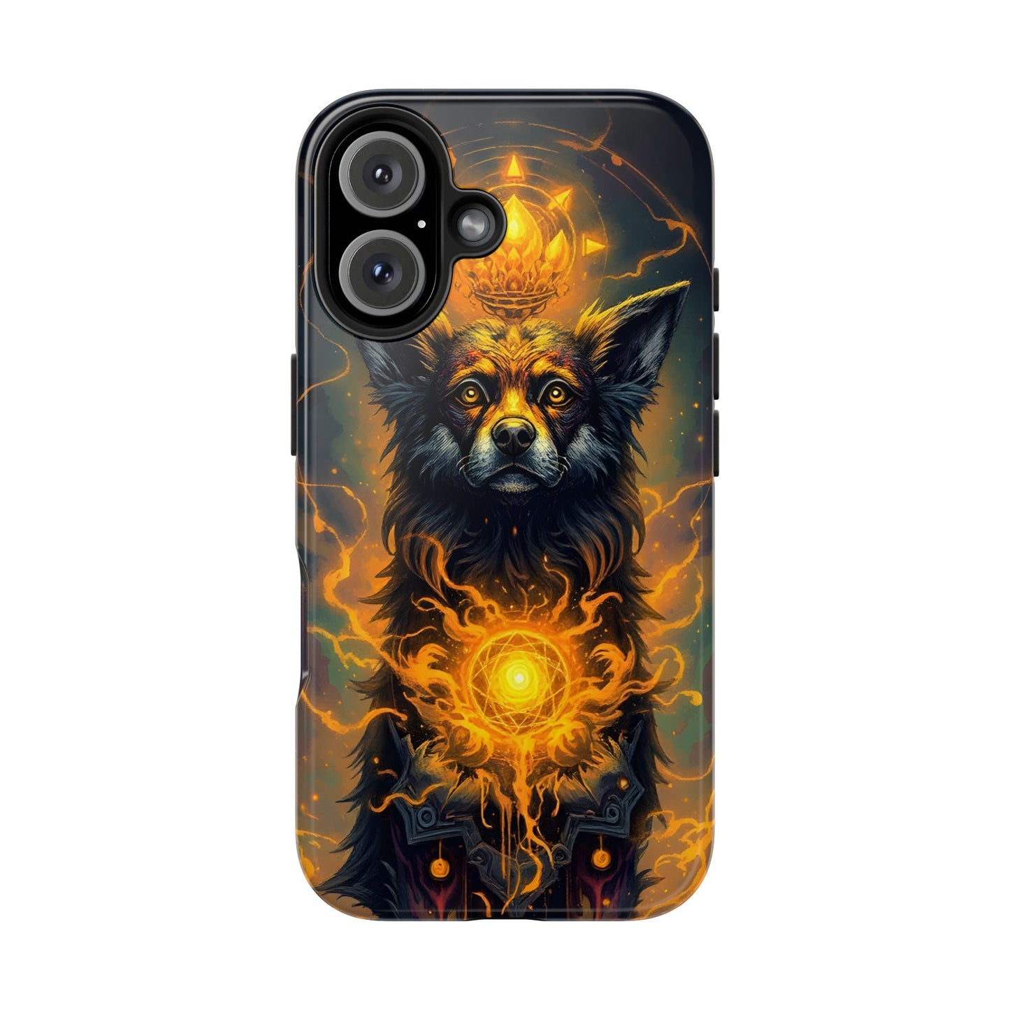 Mystical Dog of Light - Tough Phone Case - Durable Protection with Inspired Artwork - for iPhone