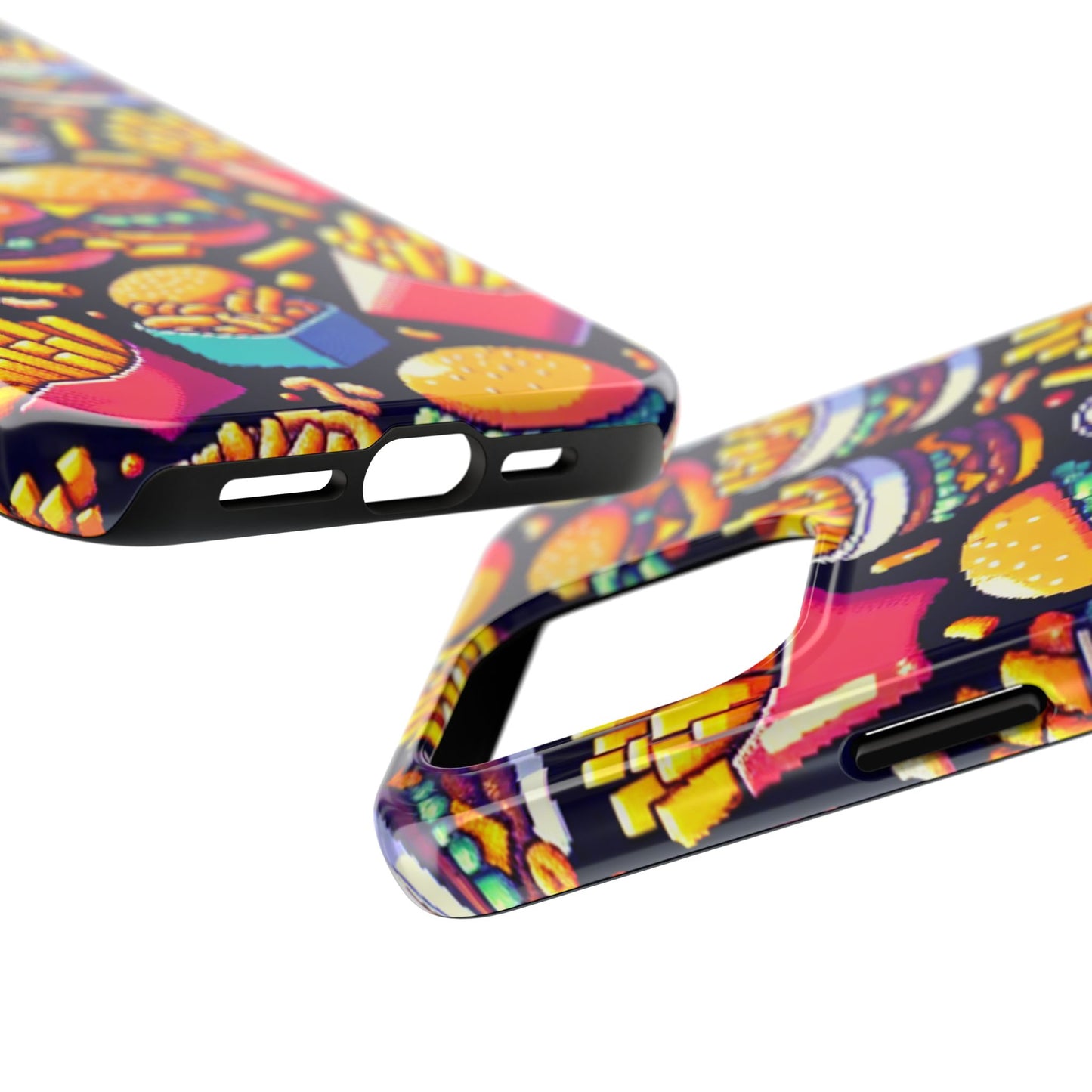 Retro Fast Food Phone Case - Tough and Durable - for iPhone