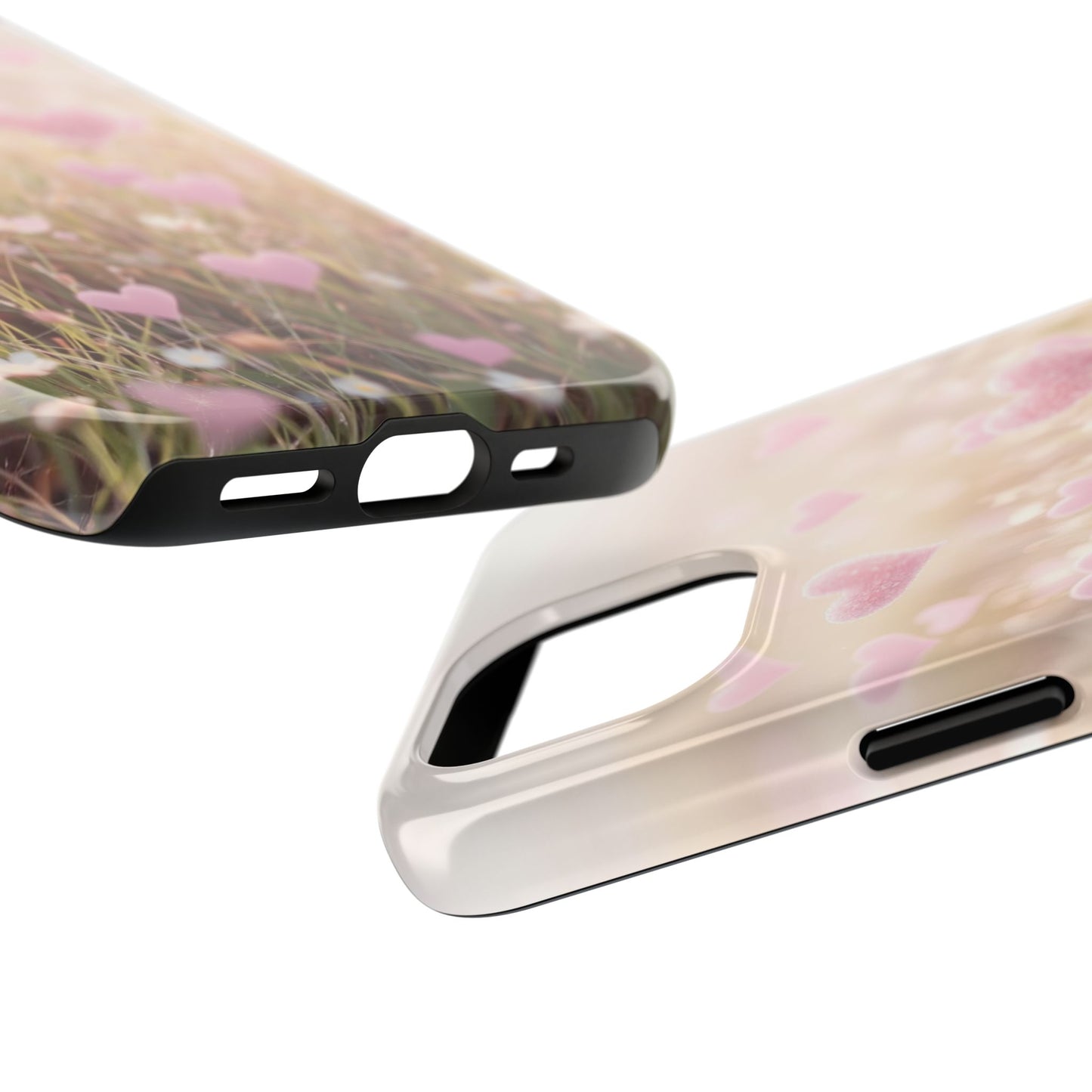 Romantic Hearts Tough Phone Case - Perfect for Lovers and Celebrations