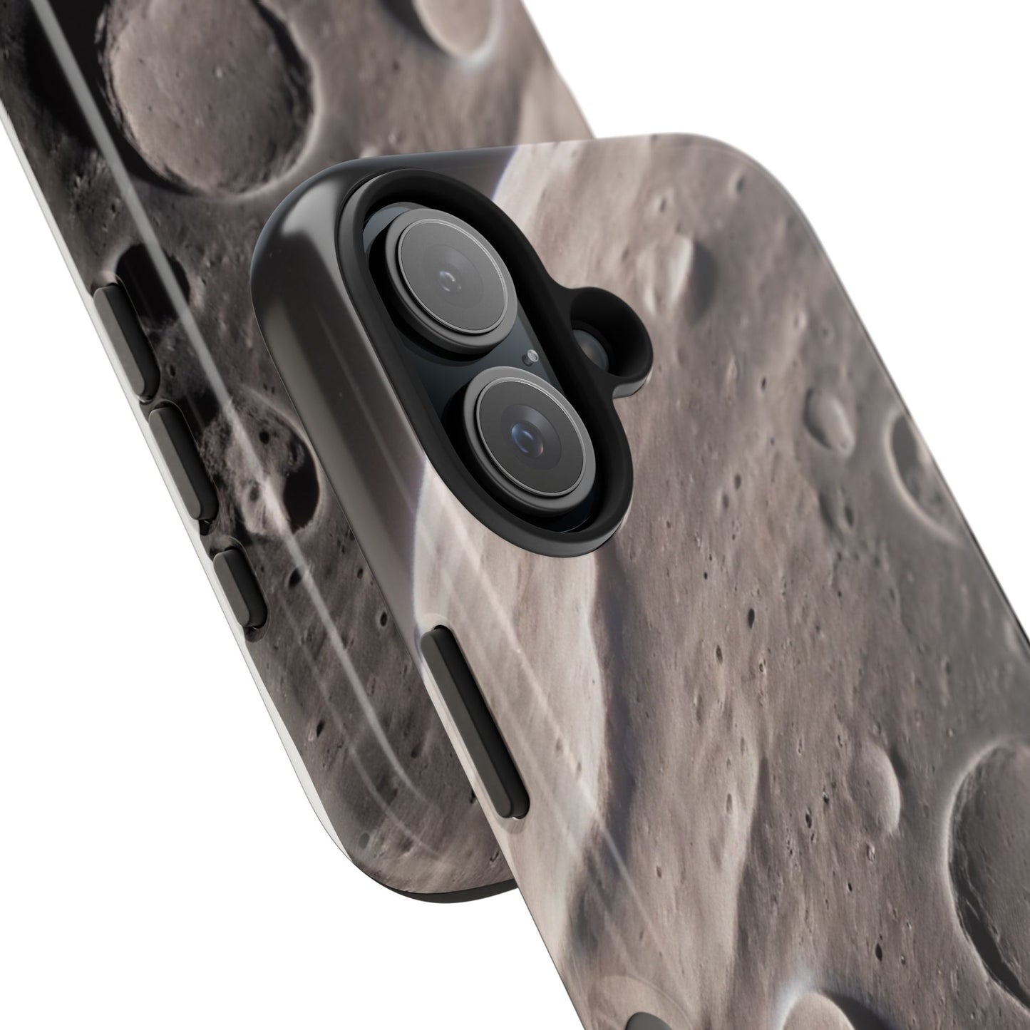 Celestial Moon Surface Tough Phone Case | Durable Space-Themed Design - for iPhone