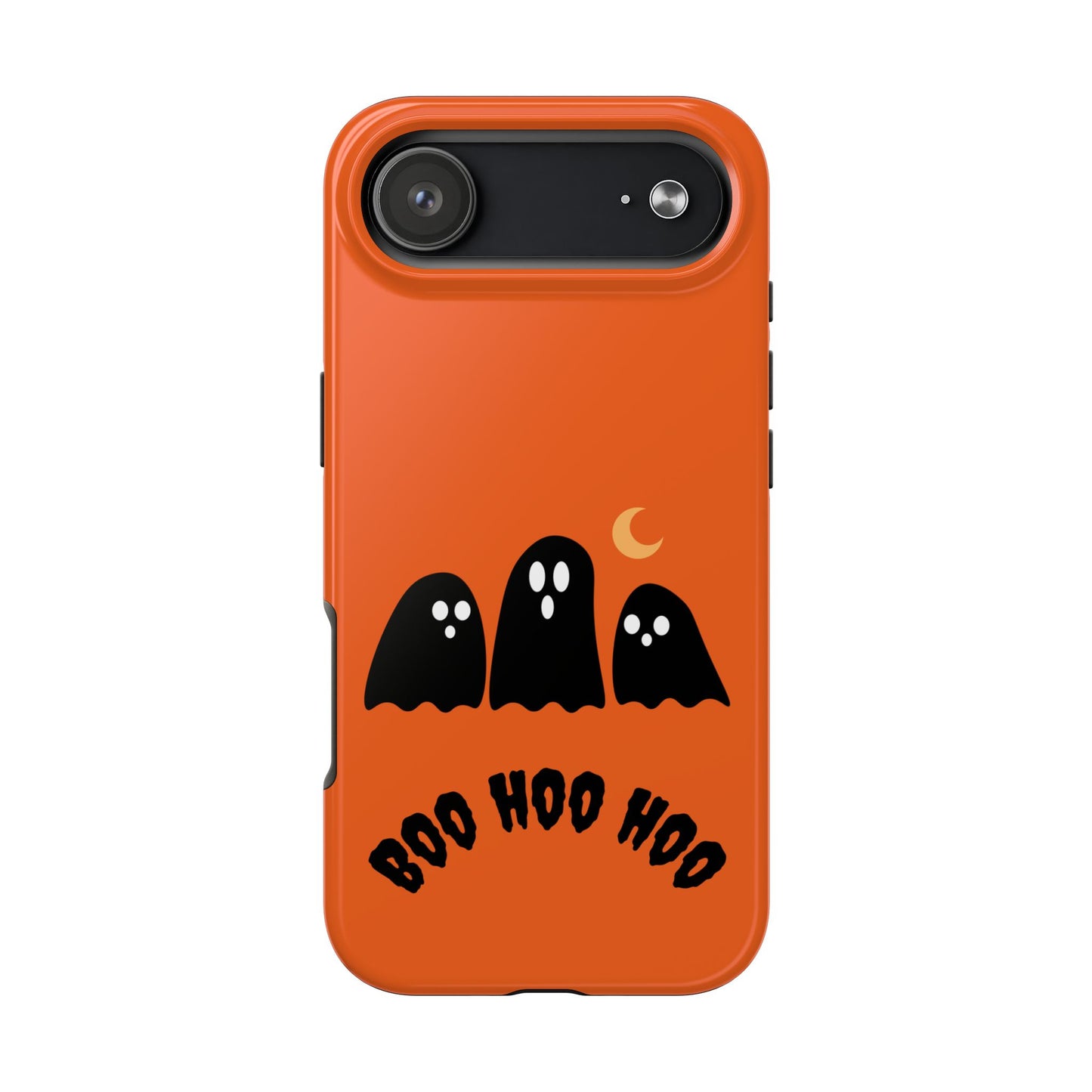 Halloween Ghost Phone Case - Boo Hoo Hoo Design - for iPhone