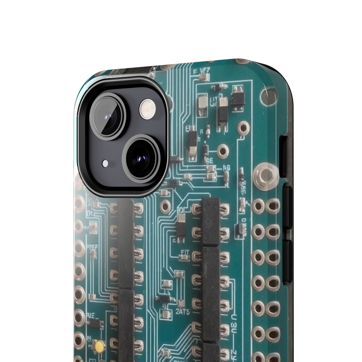 Old Circuits Design Tough Phone Case - for iPhone