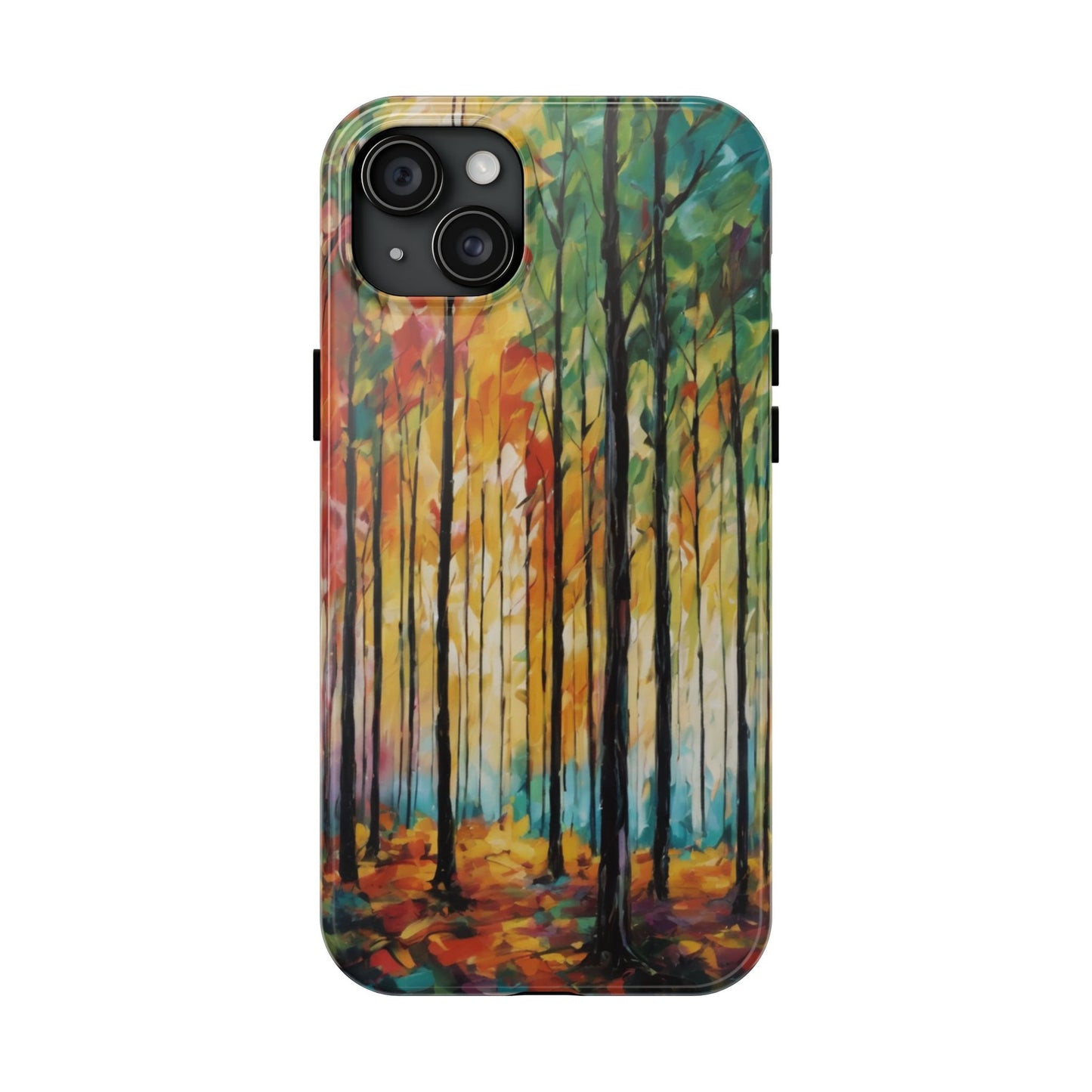 Autumn Forest Tough Phone Case - Colorful Nature Design - for iPhone