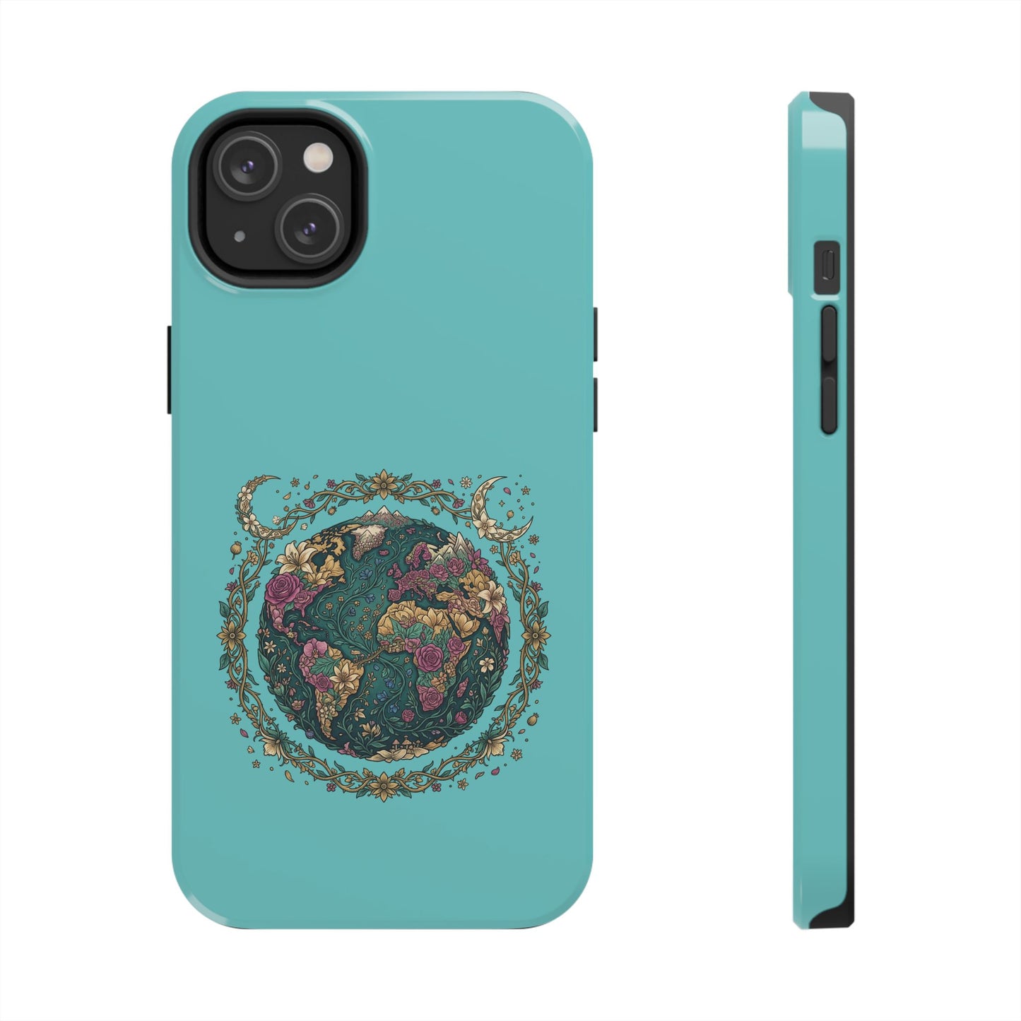 Mystical Floral Planet Phone Case — Tough Protective Phone Case