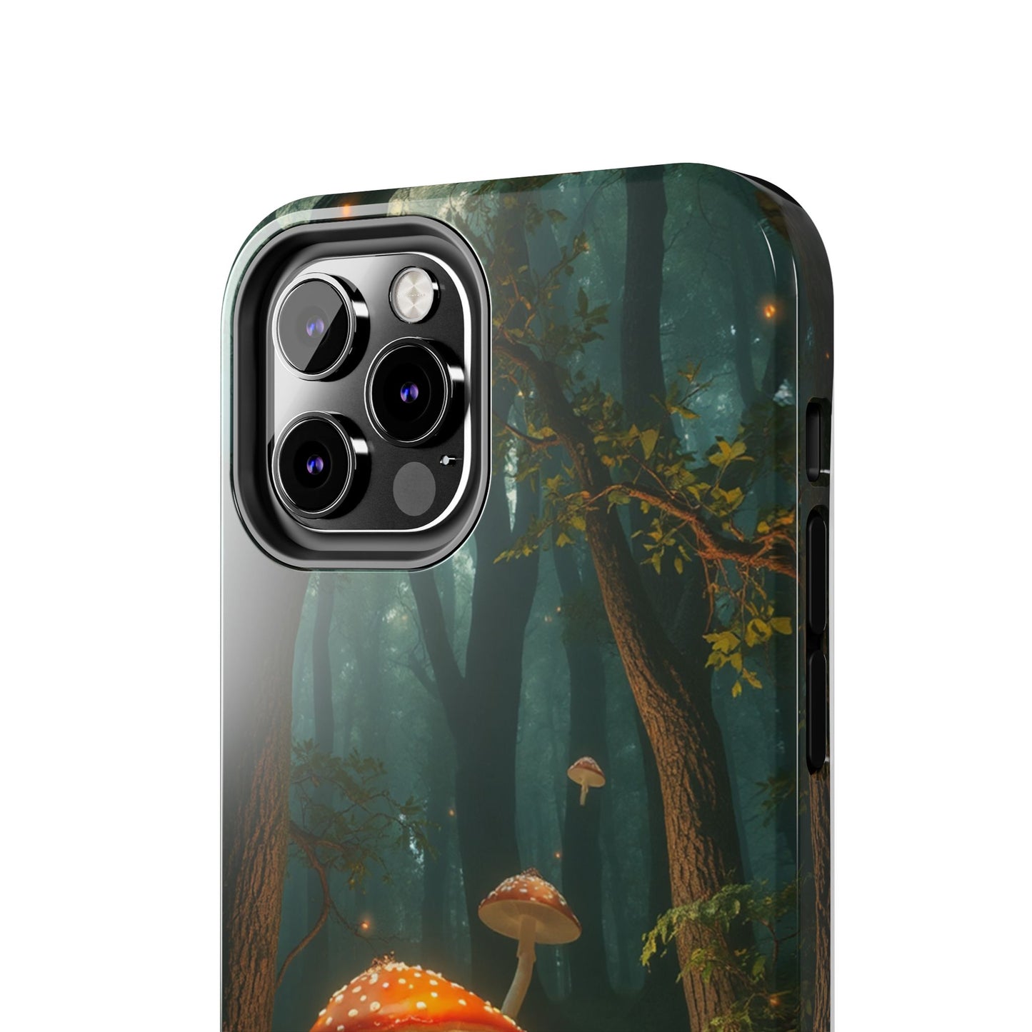 Whimsical Mushroom Tough Phone Case - Forest Fantasy Design