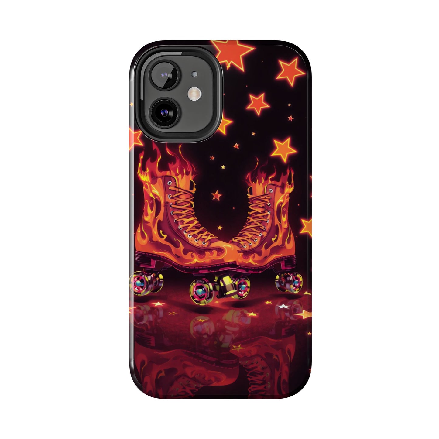 Retro Roller Skates Tough Phone Case - Stylish & Durable