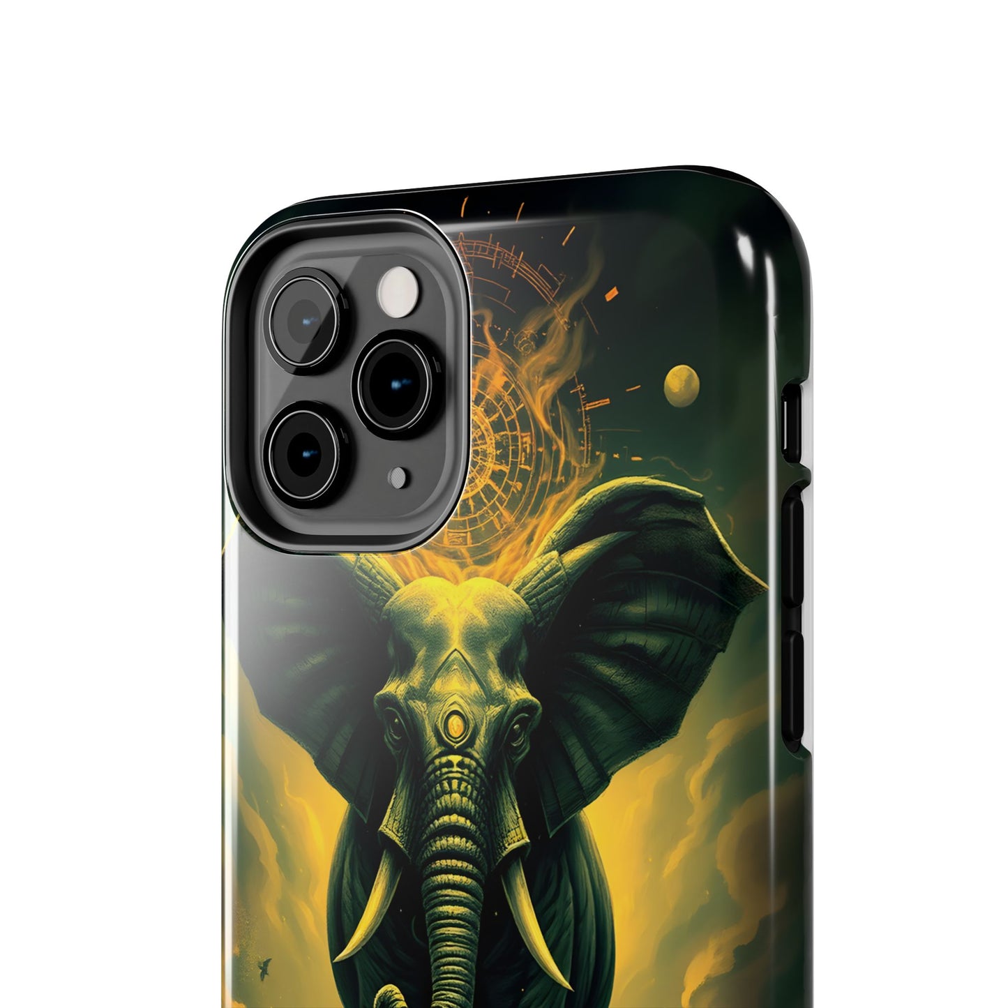 Majestic Elephant Clouds Tough Phone Case - Durable Protection with Bold Design - for iPhone