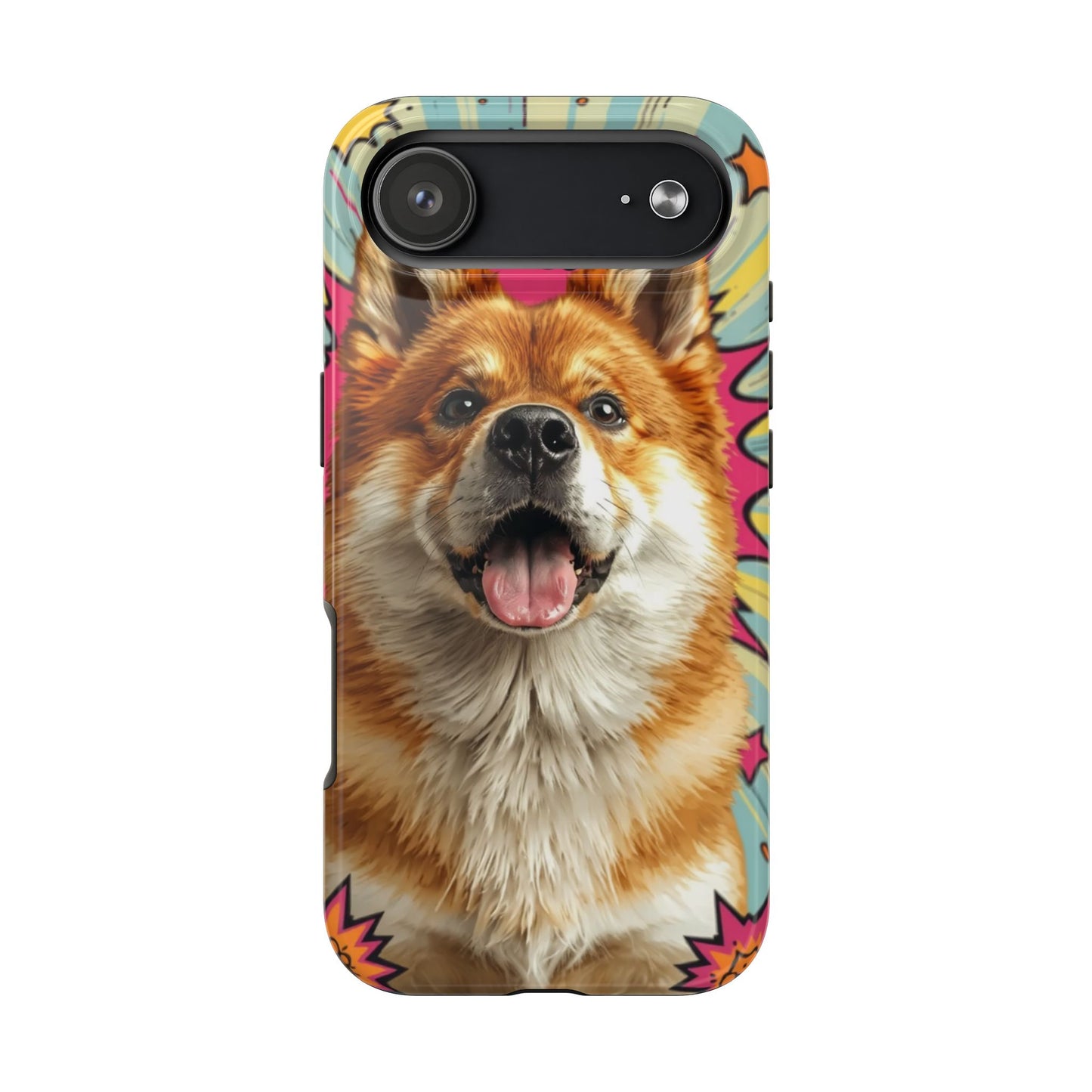 Playful Dog Tough Phone Case - Durable & Stylish Pet Lover Gift