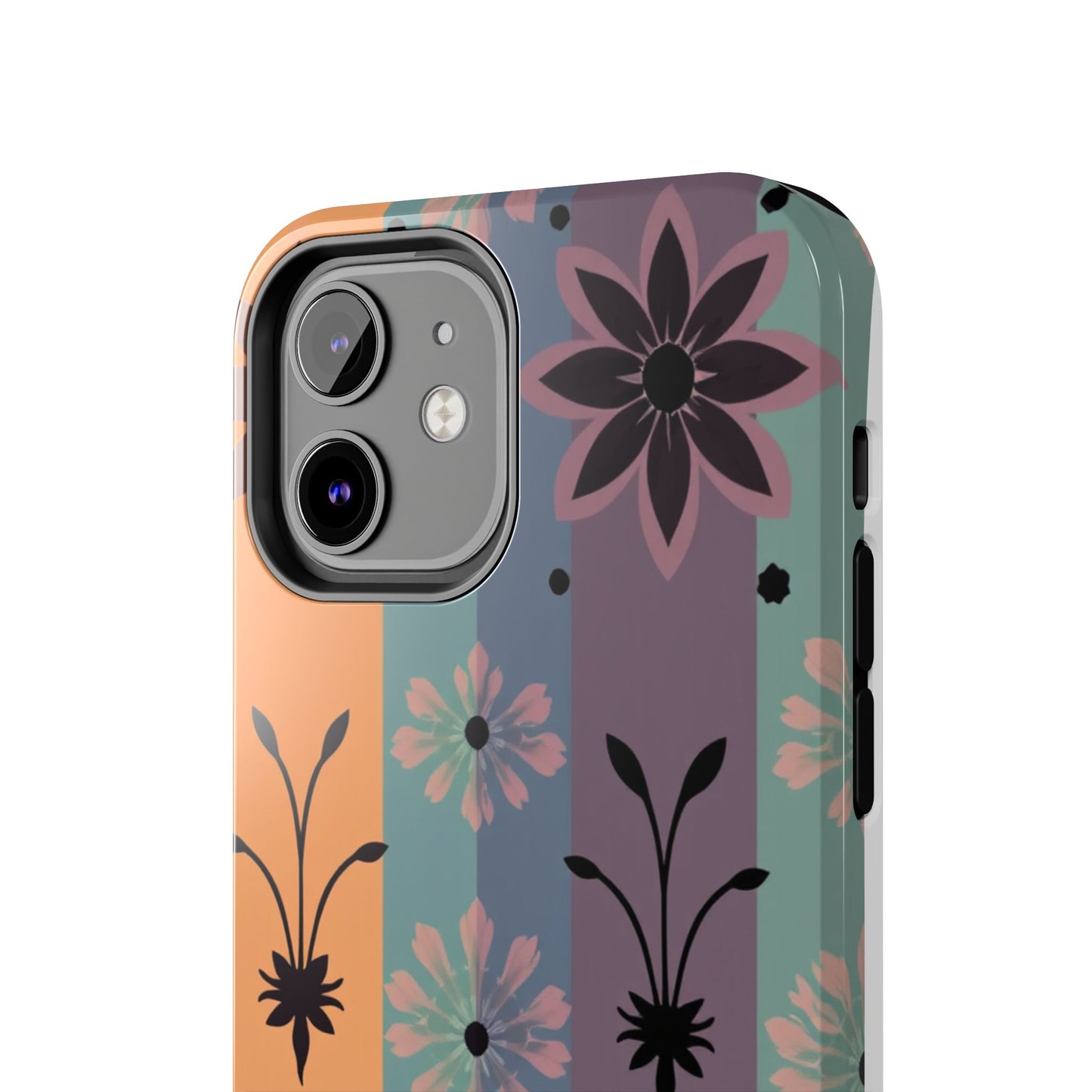 Boho Floral Tough Phone Cases - Durable & Stylish Protection - for iPhone