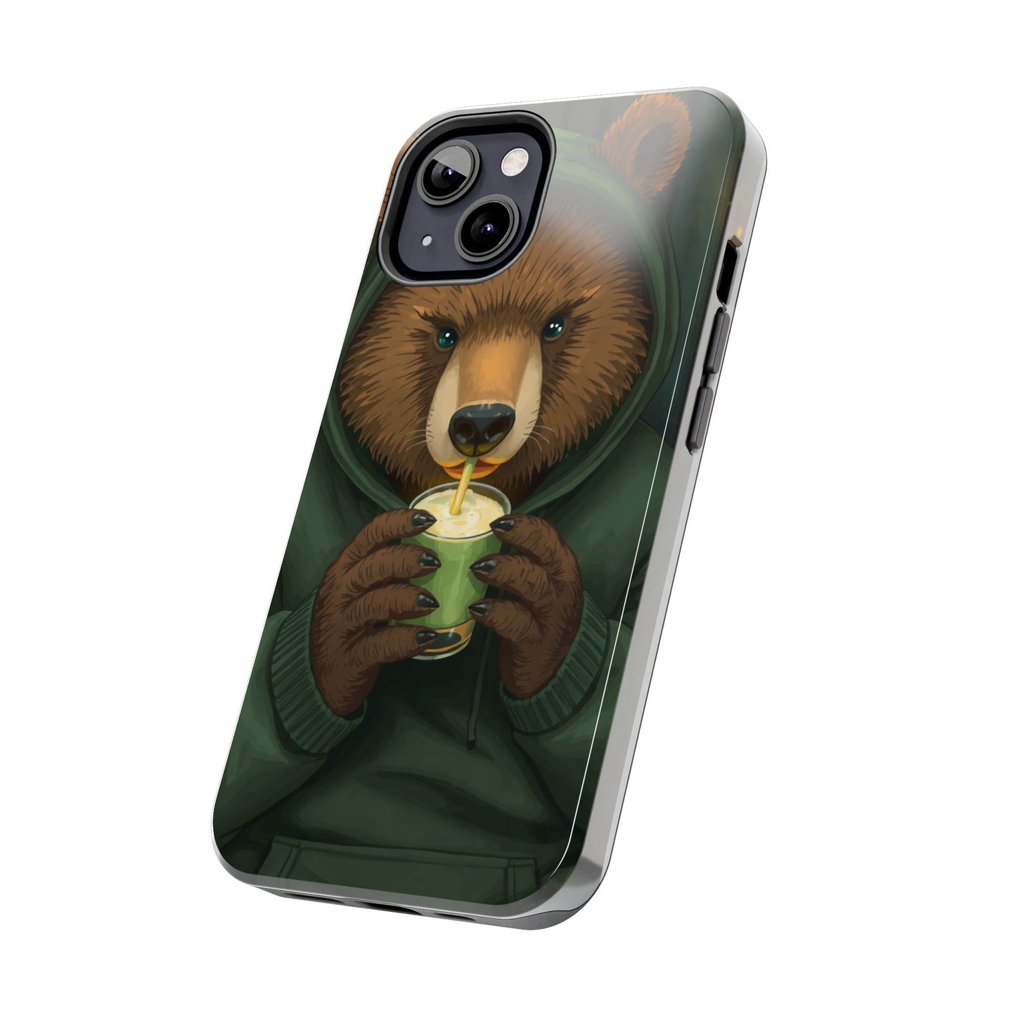 Cute Bear Phone Case – Tough and Stylish Protection for Animal Lovers