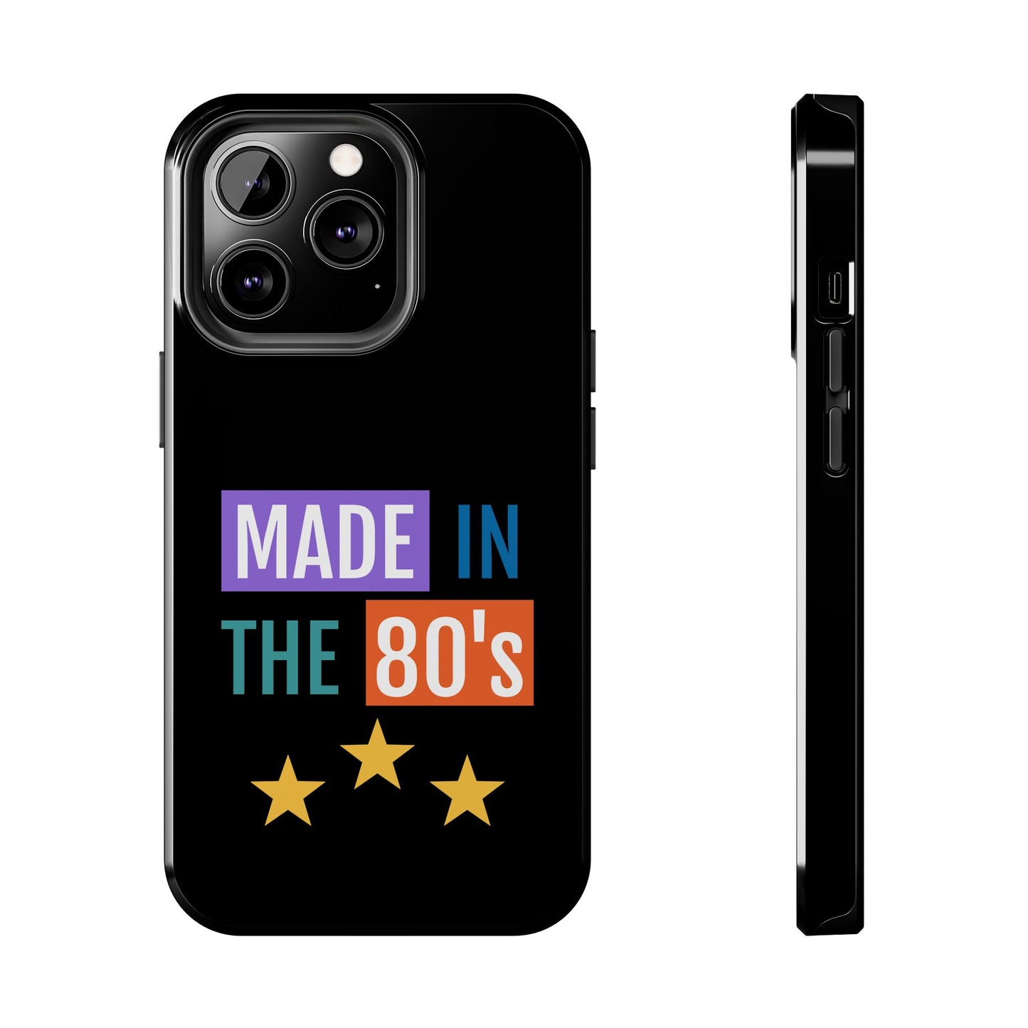 80's Retro Tough Phone Case - Made in the 80's Design