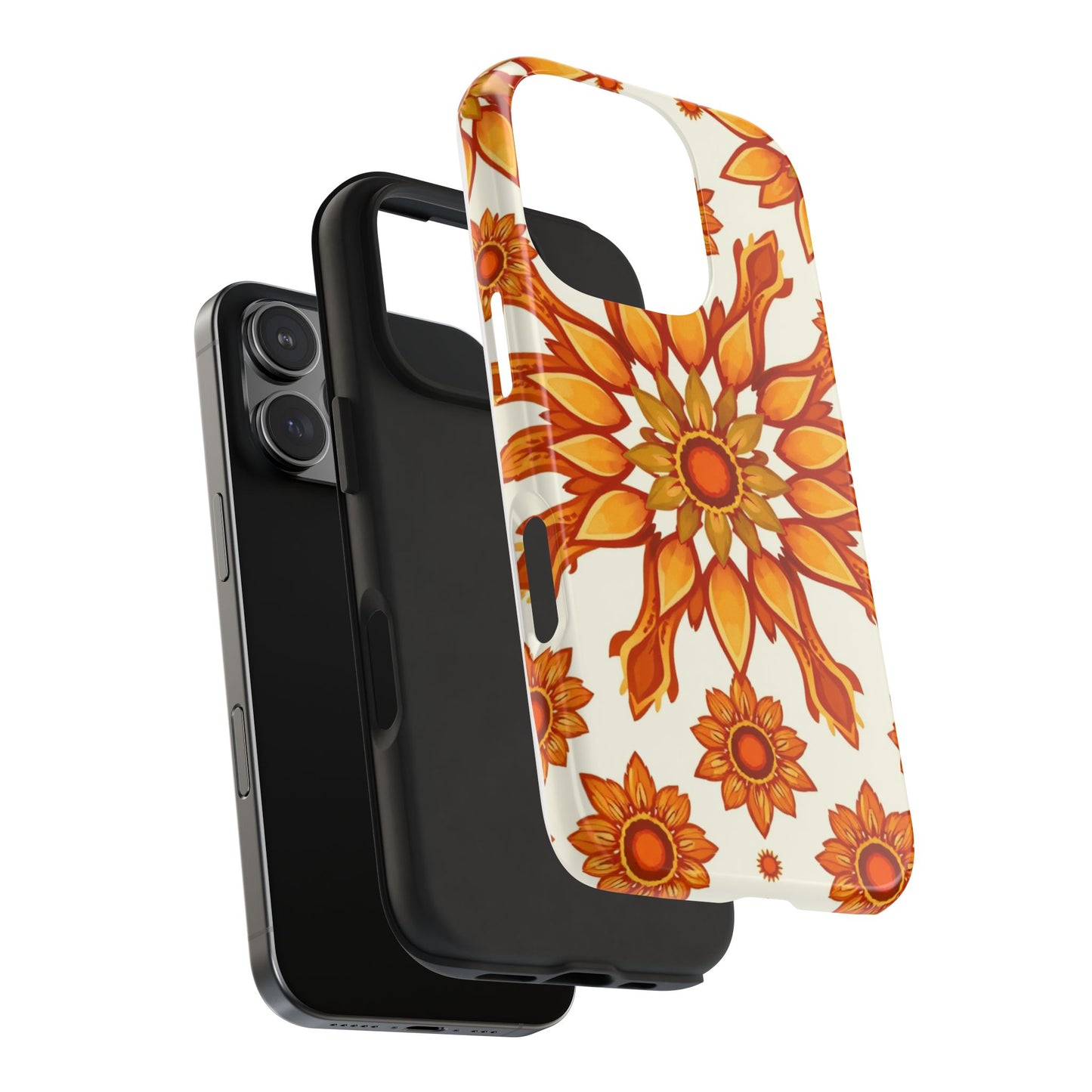 Sun Flower Soul Vibrant Floral Tough Phone Case | Durable & Stylish Protection - for iPhone