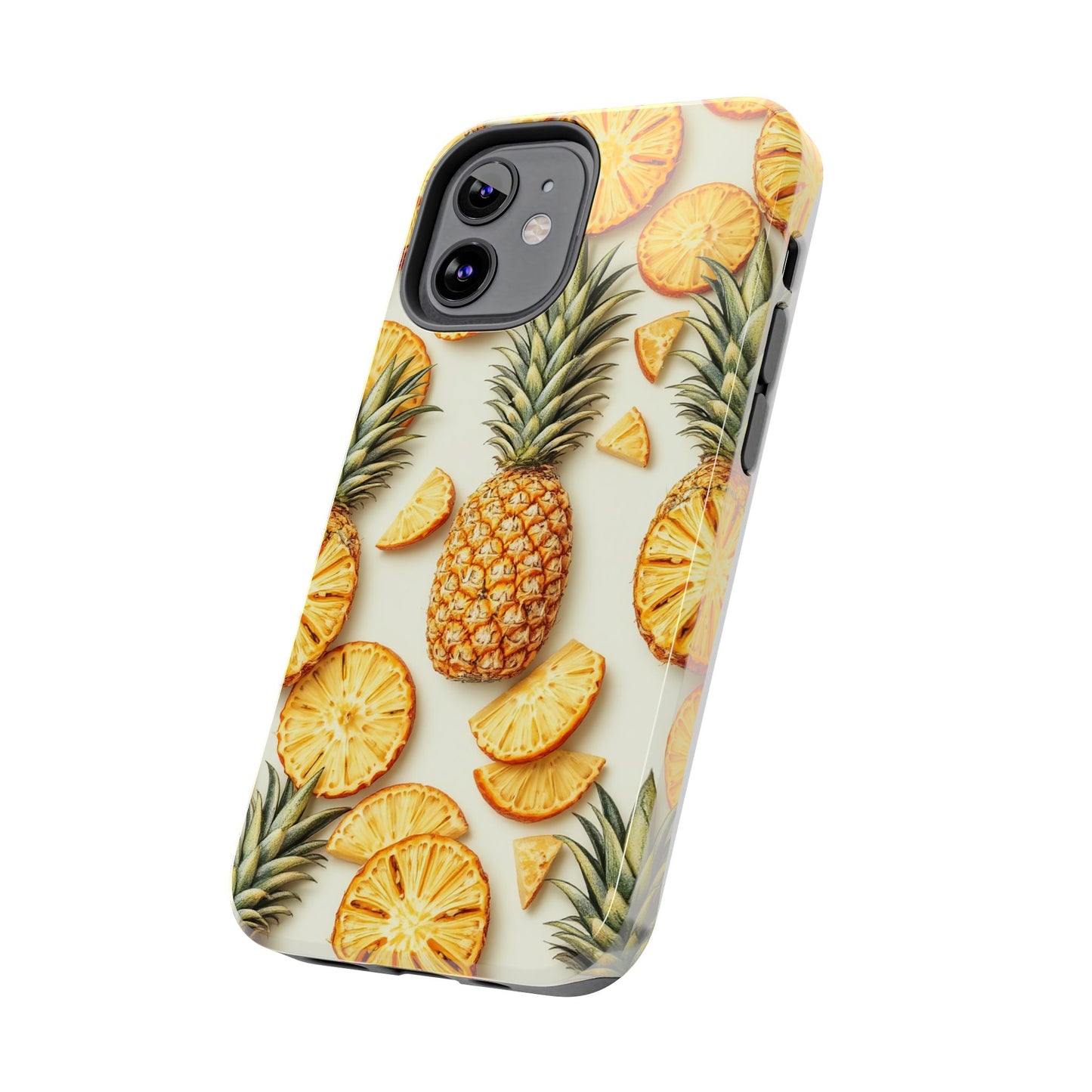 Tropical Pineapple Phone Case - Tough Phone Protector for Summer Vibes